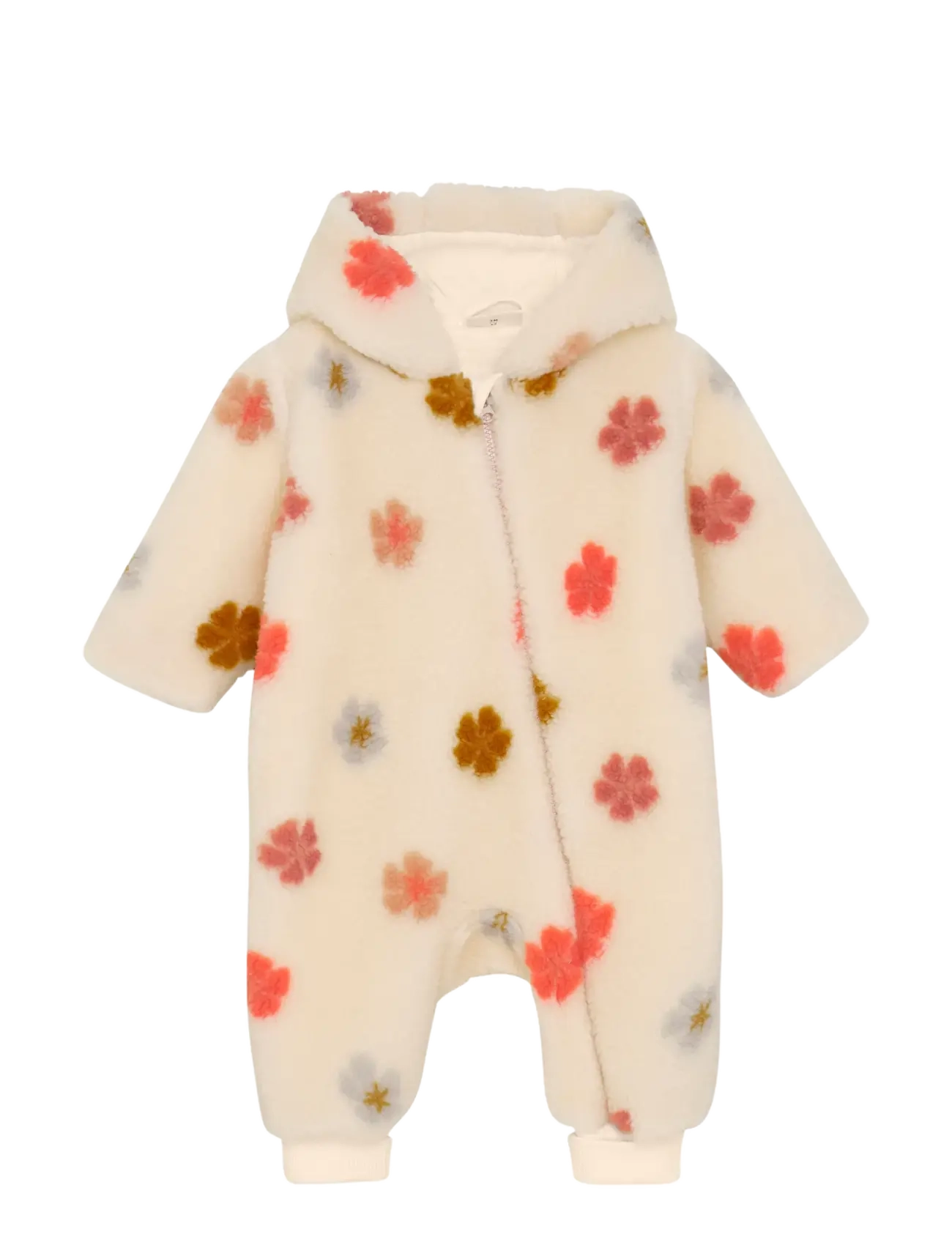 Minymo Suit Teddy W. Lining, 62, Cream > Jumpsuits, Børn