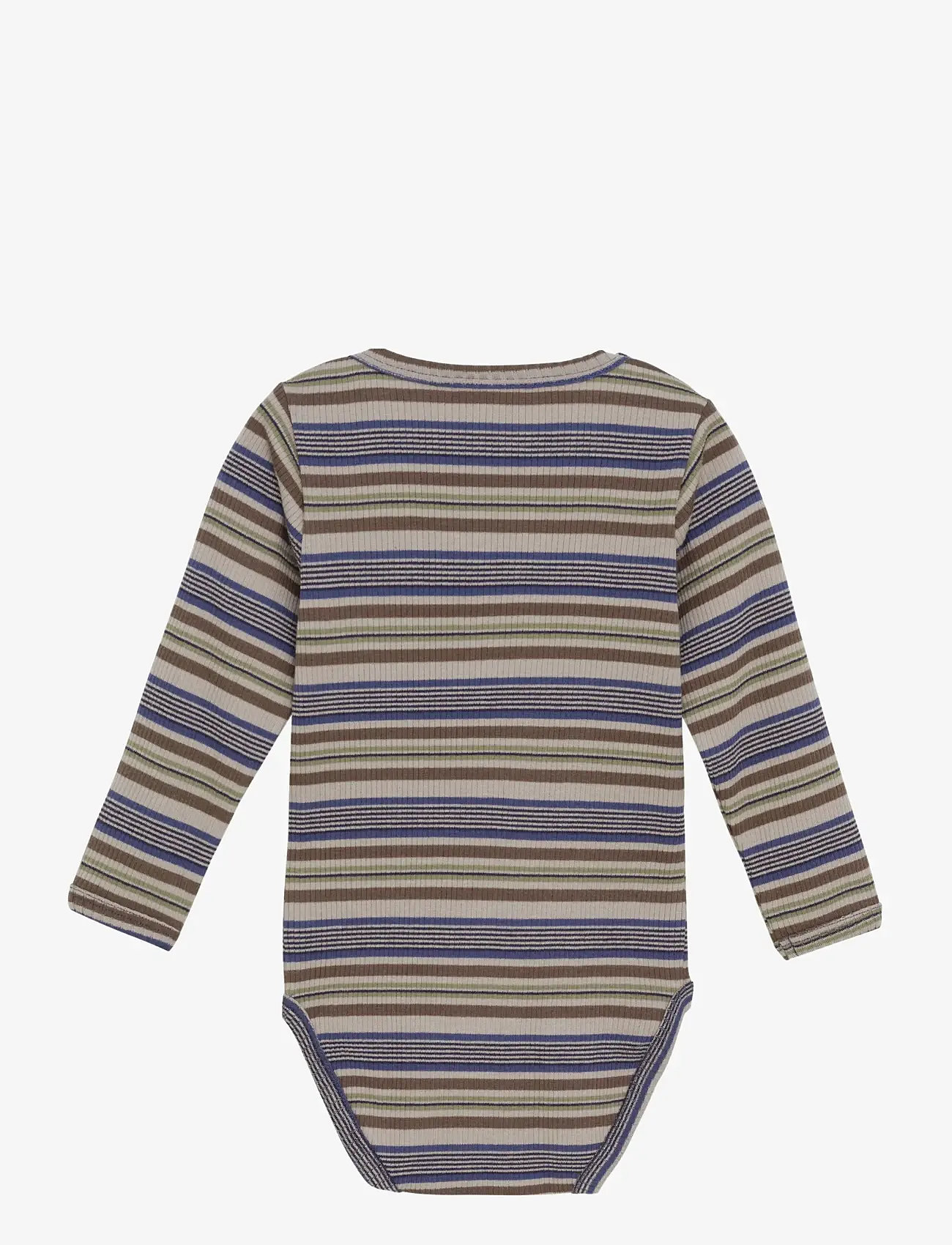 Minymo - Body LS Y/D Rib - langærmede bodyer - parisian night - 1