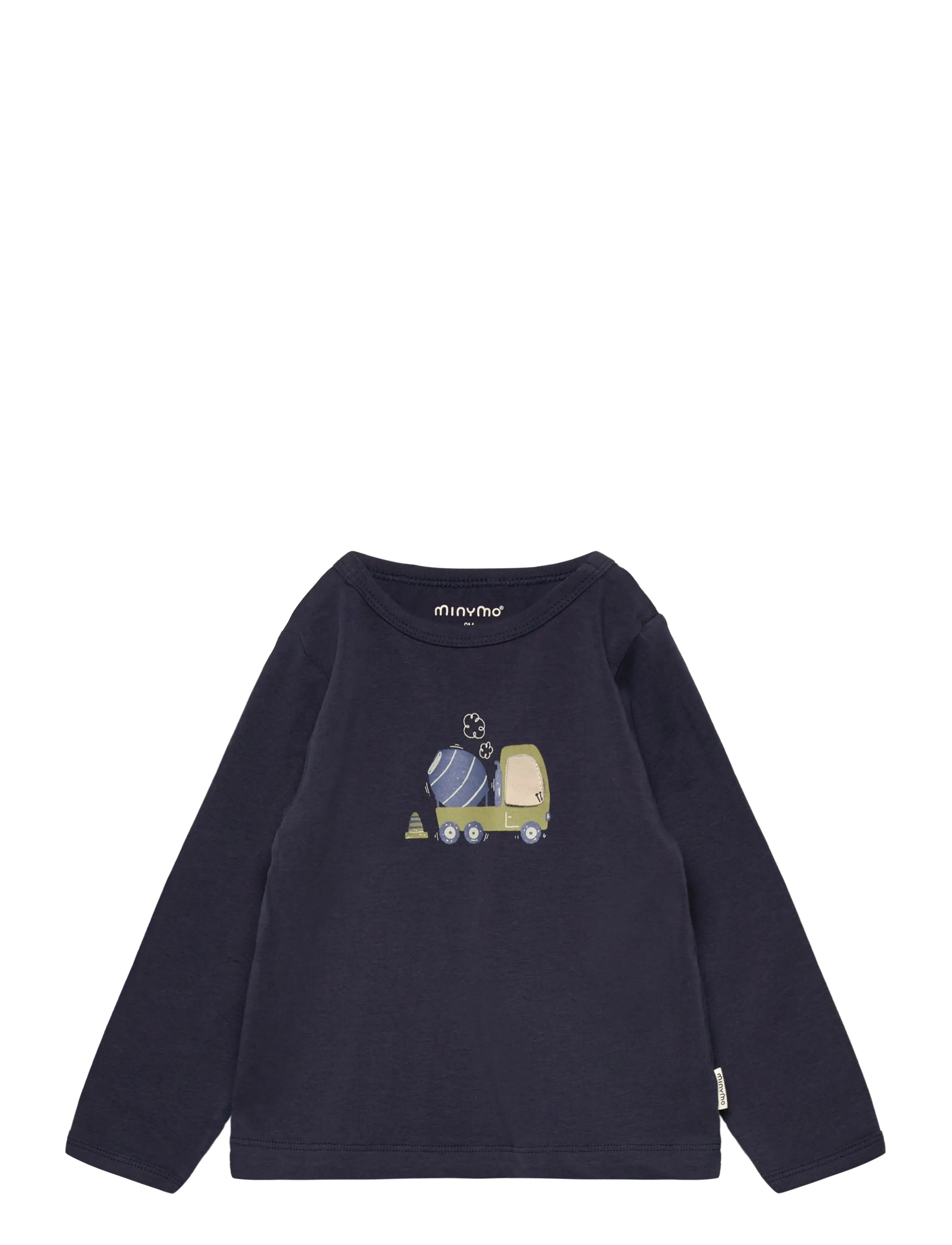 Minymo T-shirt LS - Vis alt - PARISIAN NIGHT / navy
