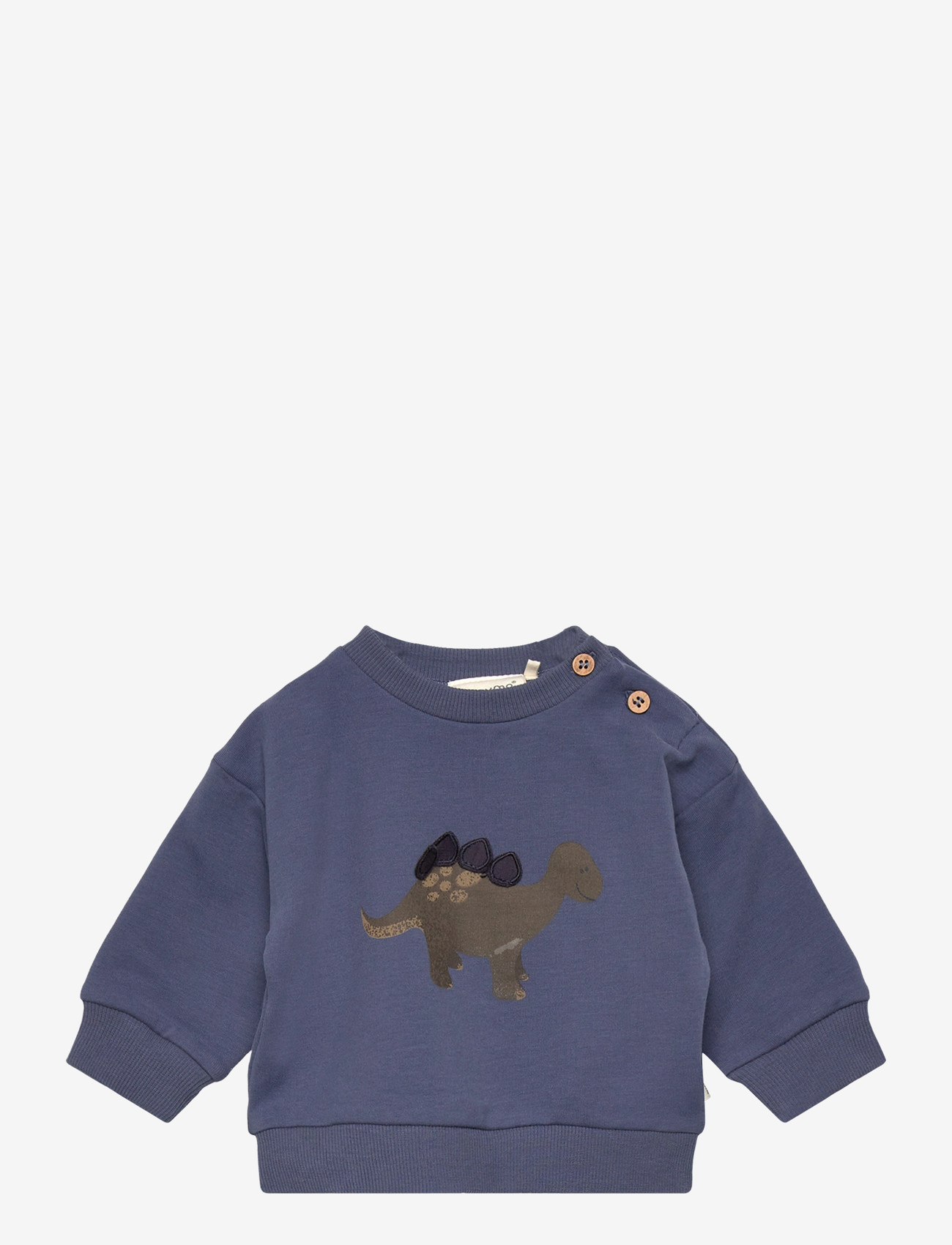 Minymo - Sweatshsirt LS - huvtröjor - vintage indigo - 0