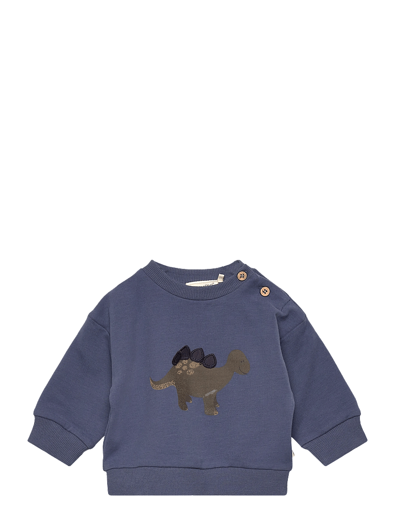 Minymo - Sweatshsirt LS - huvtröjor - vintage indigo - 0