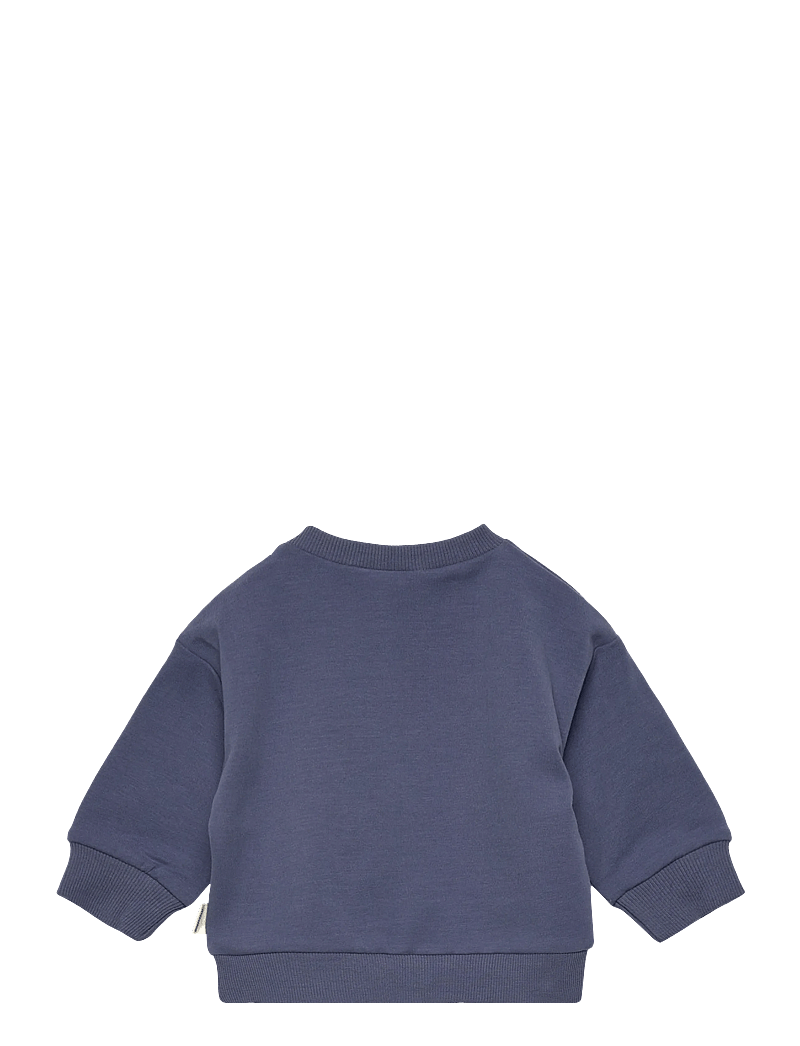 Minymo - Sweatshsirt LS - huvtröjor - vintage indigo - 1