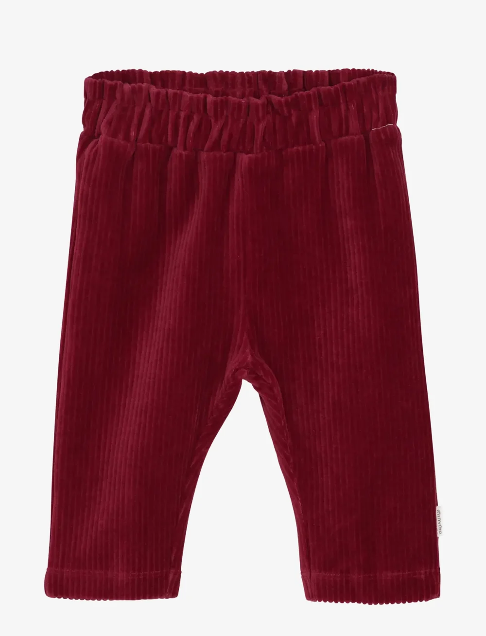 Minymo - Pants Velour - vauvojen housut - rio red - 1