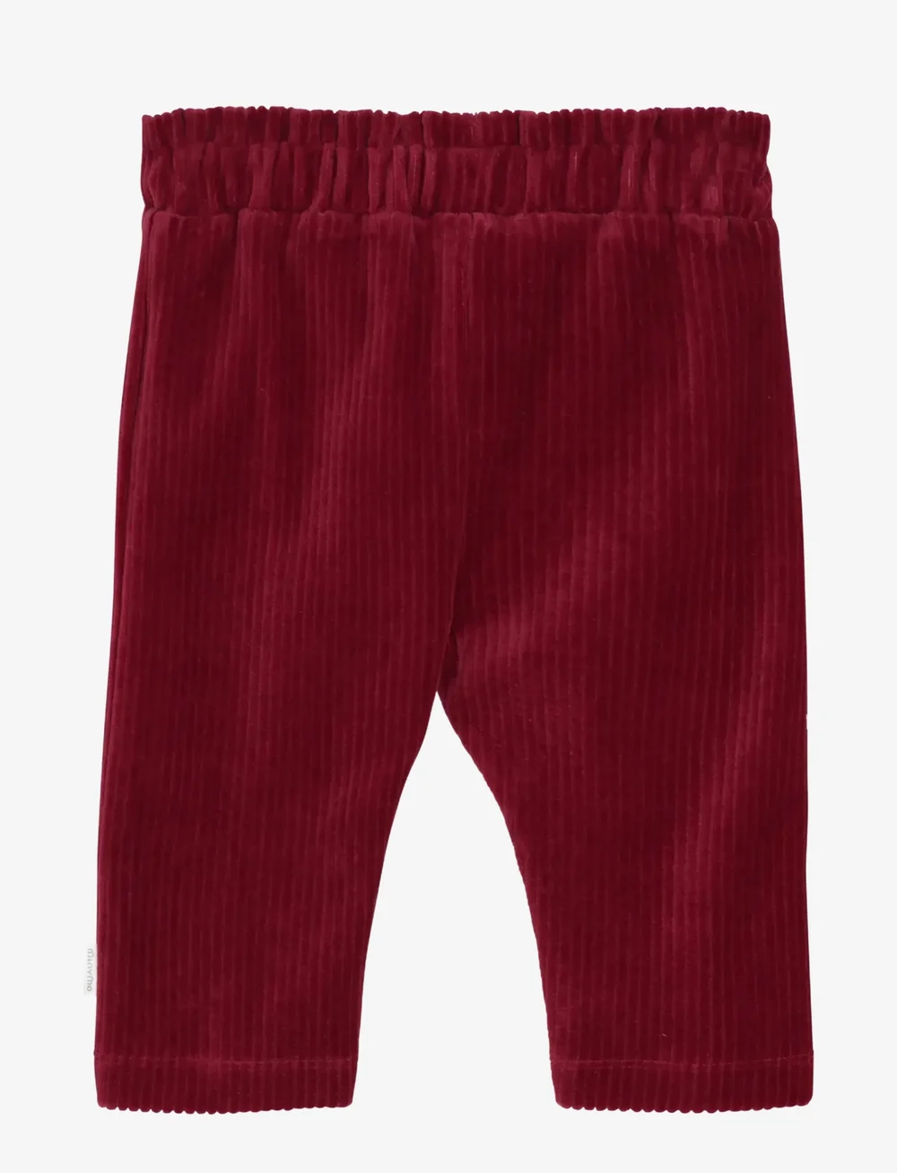 Minymo - Pants Velour - vauvojen housut - rio red - 2