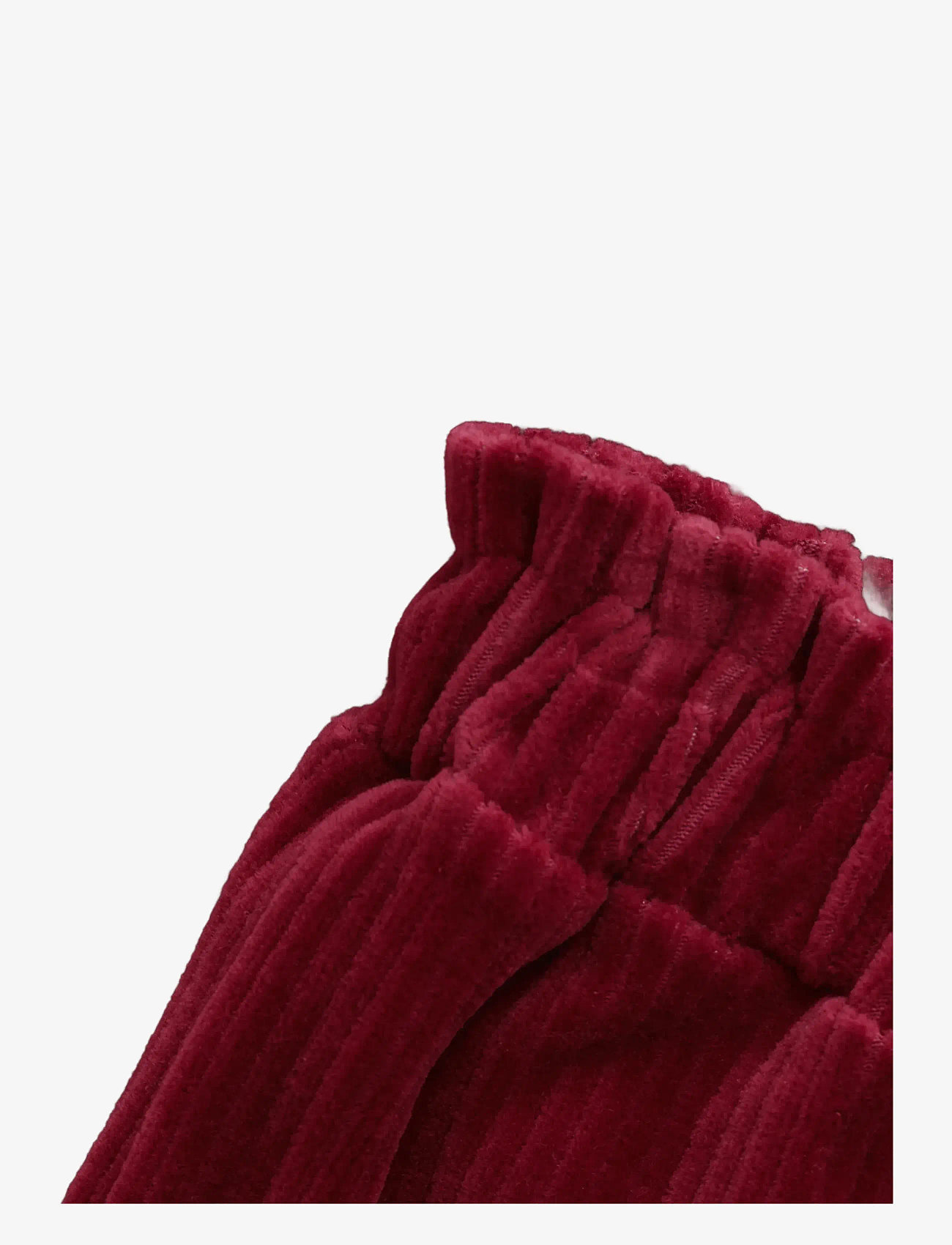 Minymo - Pants Velour - sügisesed riided - rio red - 2