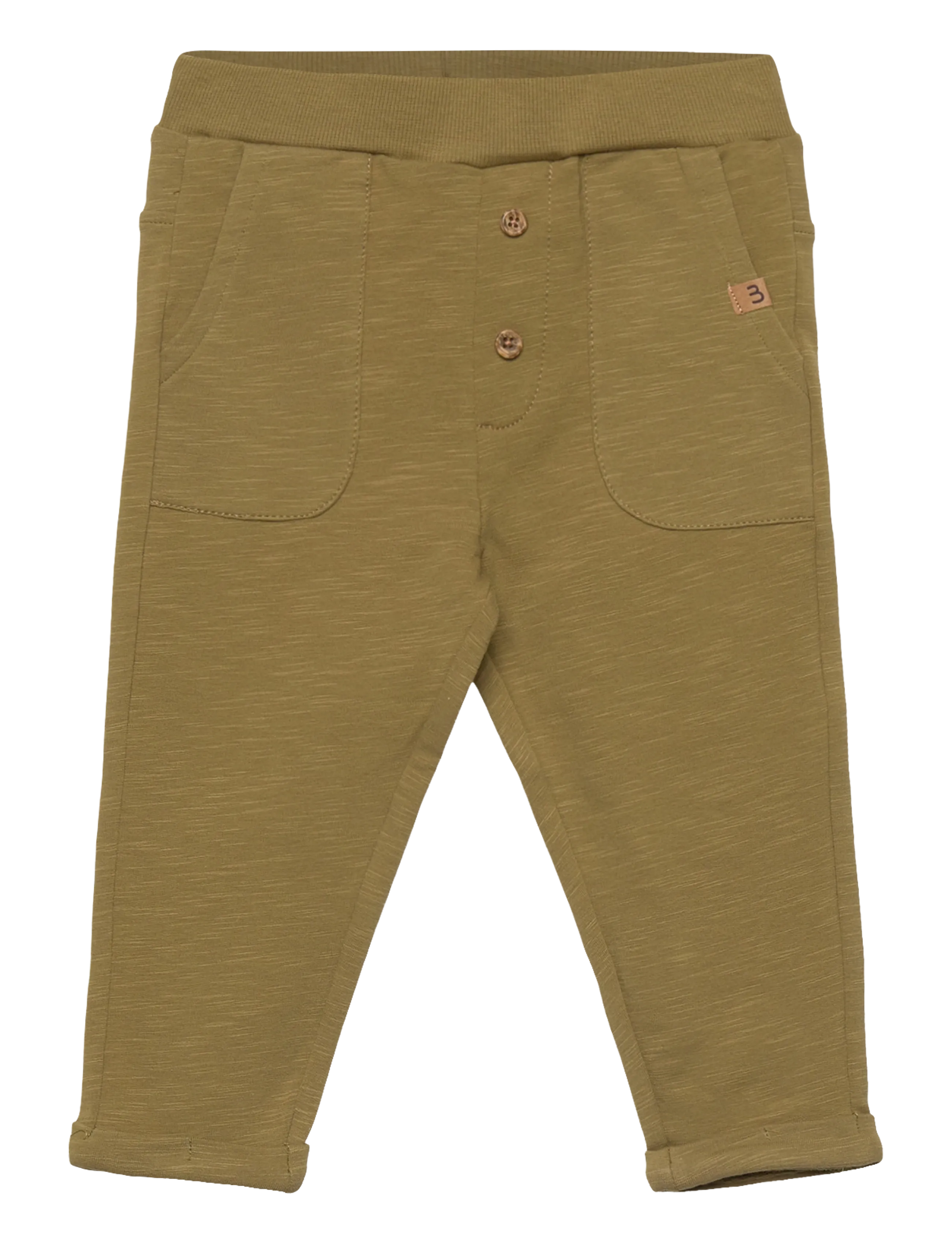 Minymo Pants Sweat - Jogginghosen - DRIED HERB / khaki/green