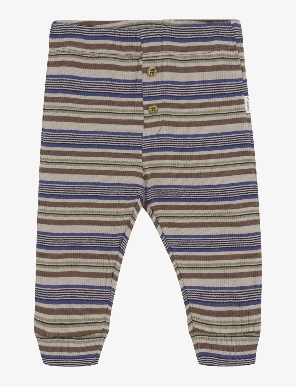 Minymo - Pants Y/D Rib - babyhosen - parisian night - 1