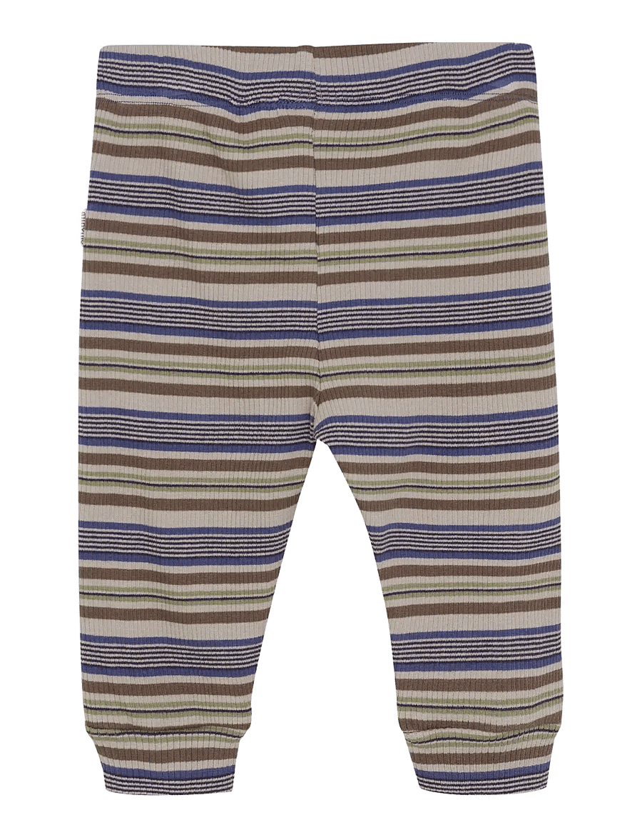 Minymo - Pants Y/D Rib - kelnytės kūdikiams - parisian night - 2