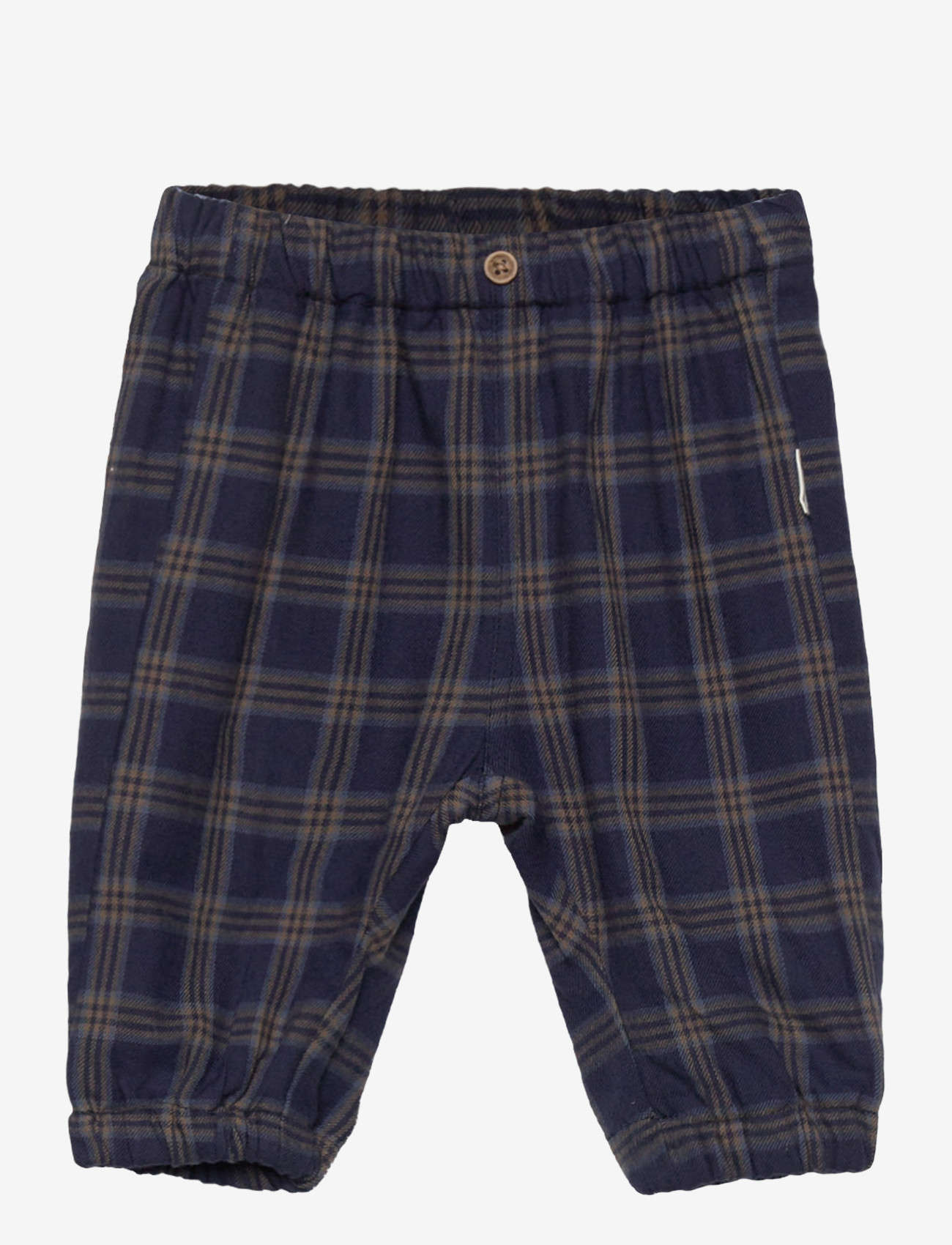 Minymo - Pants Check - baby trousers - parisian night - 1