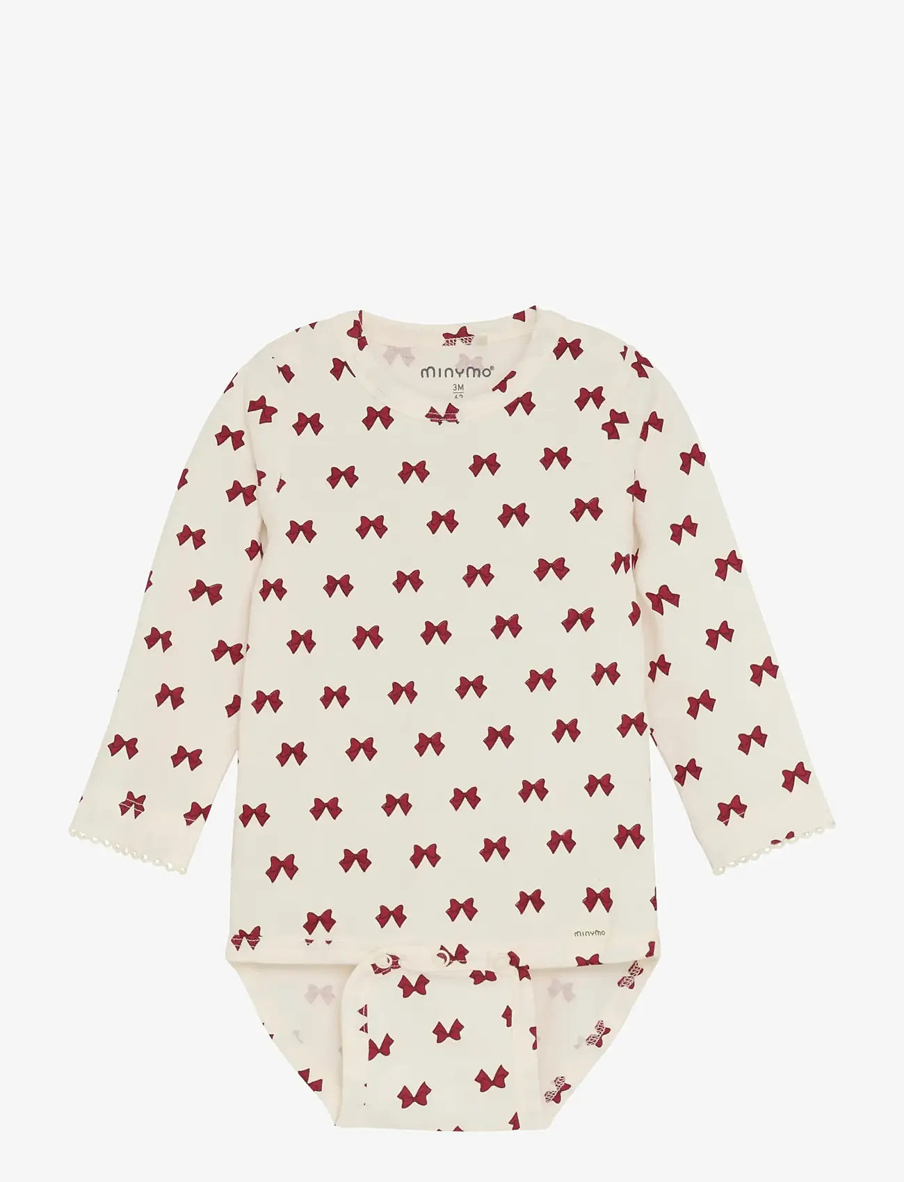 Minymo - Body LS AOP - geschenke unter chf 50 - eggnog - 0