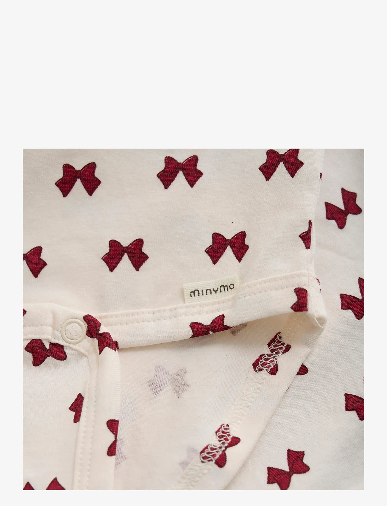 Minymo - Body LS AOP - geschenke unter chf 50 - eggnog - 2