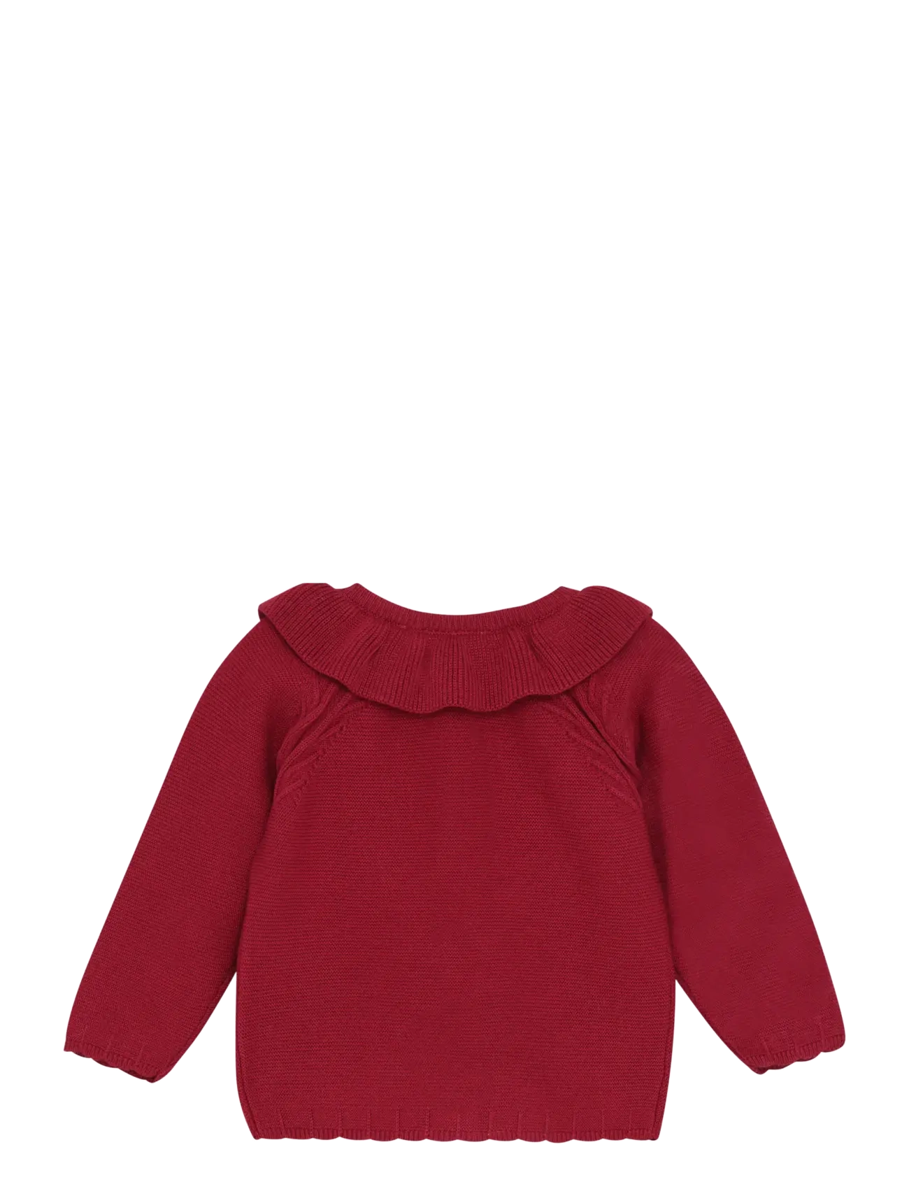 Minymo - Cardigan Knit - neuletakit - rio red - 1