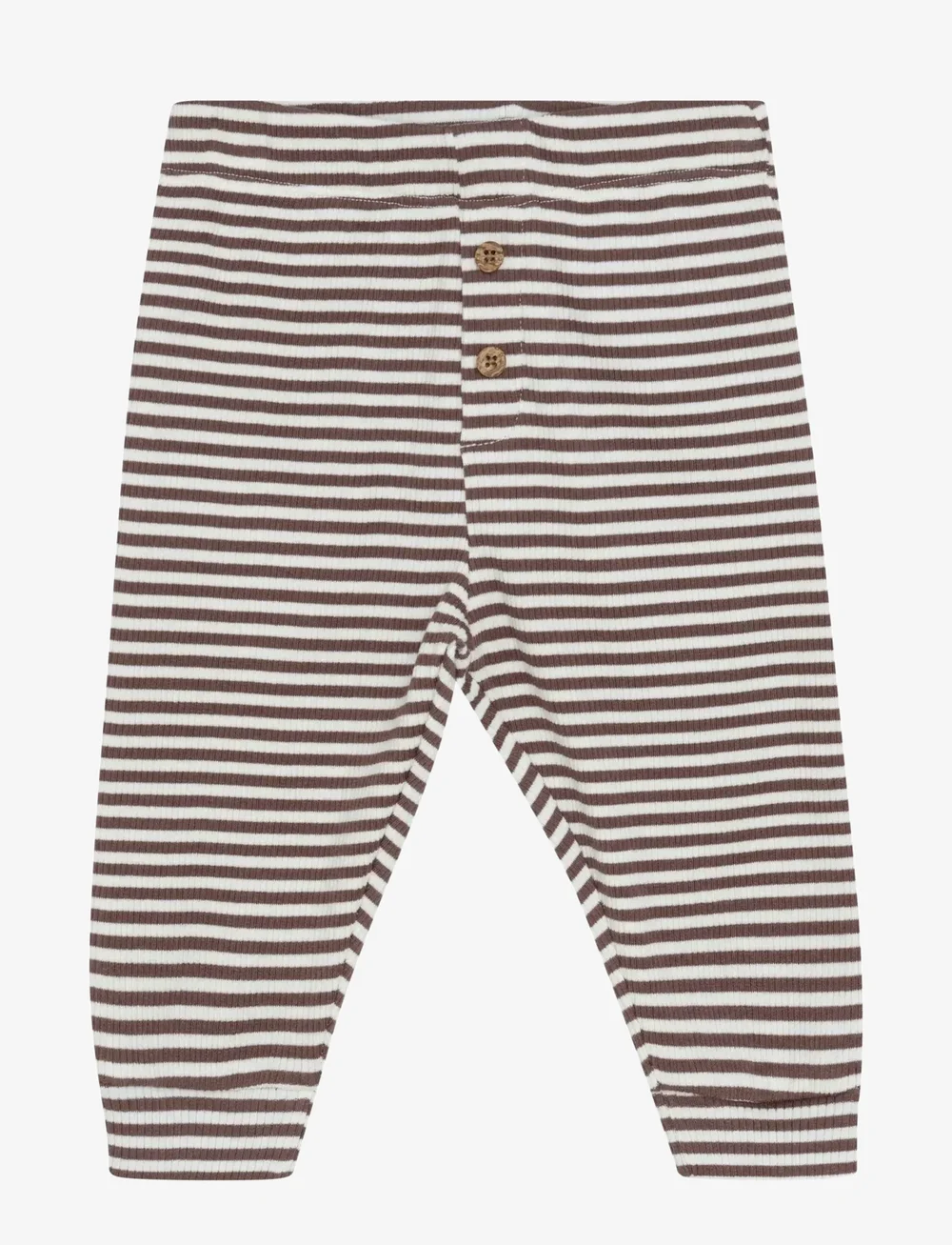 Minymo - Pants Y/D Rib - babyhosen - chocolate chip - 1