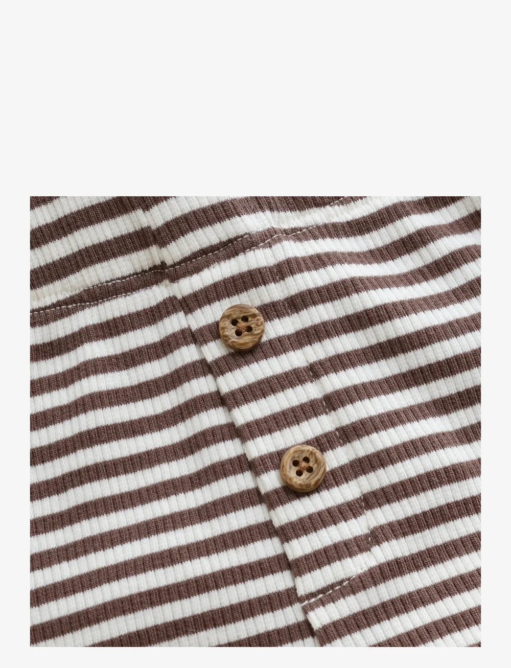 Minymo - Pants Y/D Rib - babyhosen - chocolate chip - 3