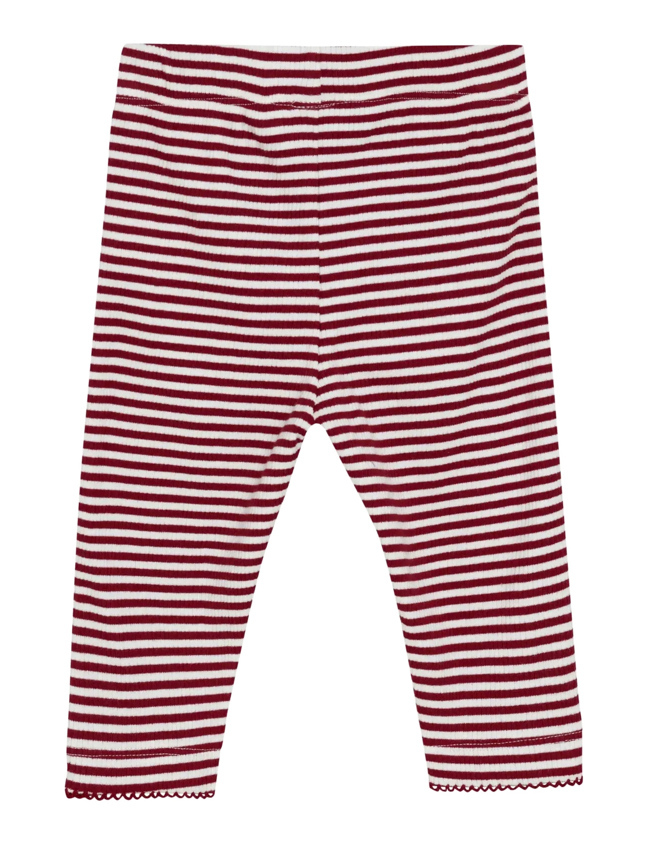 Minymo - Pants Y/D Rib - trousers - rio red - 1