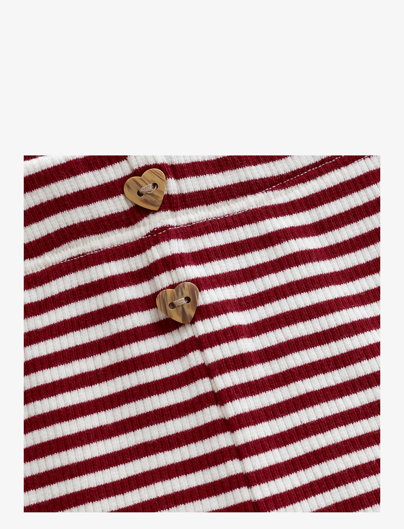 Minymo - Pants Y/D Rib - herbstliche kleidung - rio red - 2