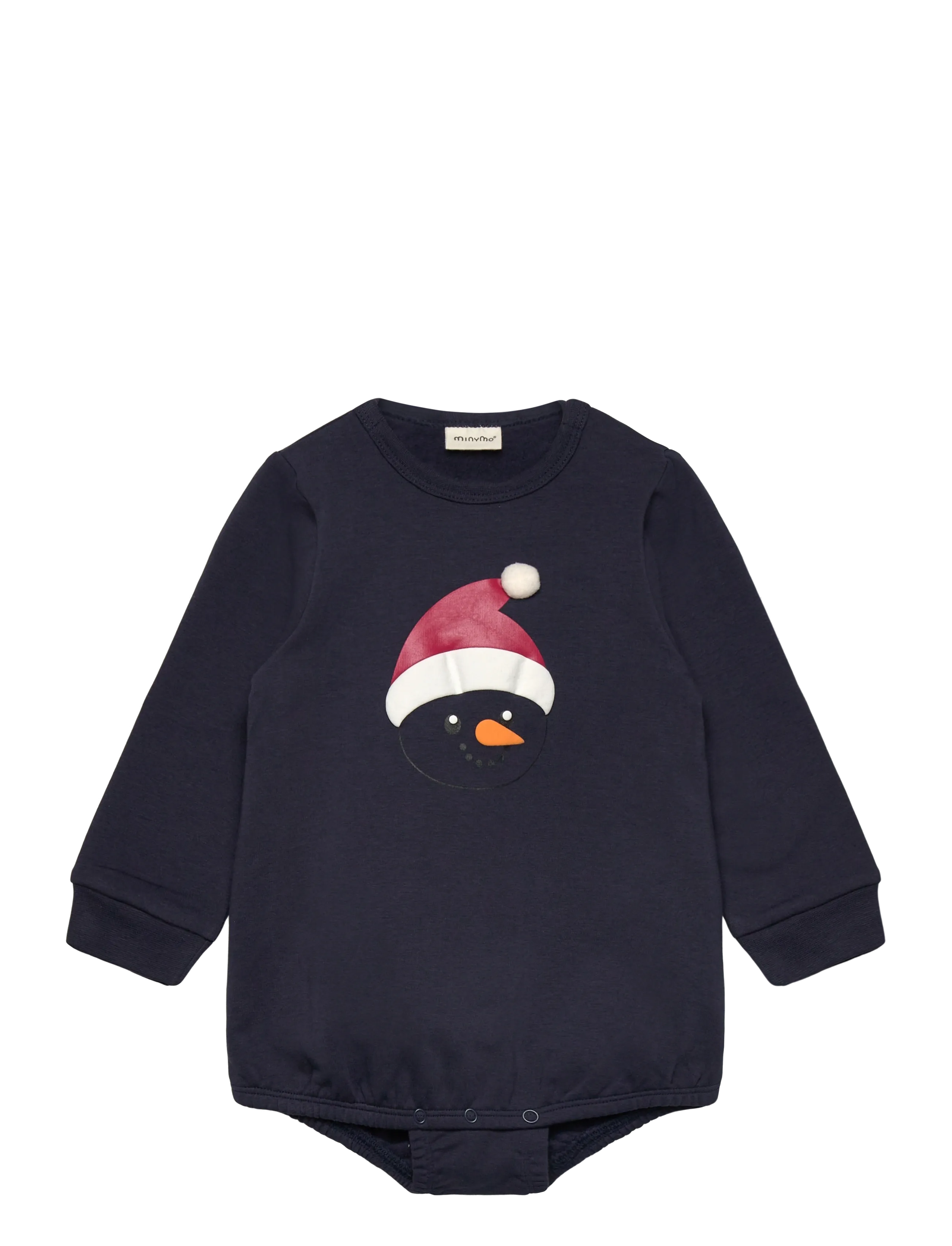 Minymo Body LS Sweat - Pikkade varrukatega bodid - PARISIAN NIGHT / navy