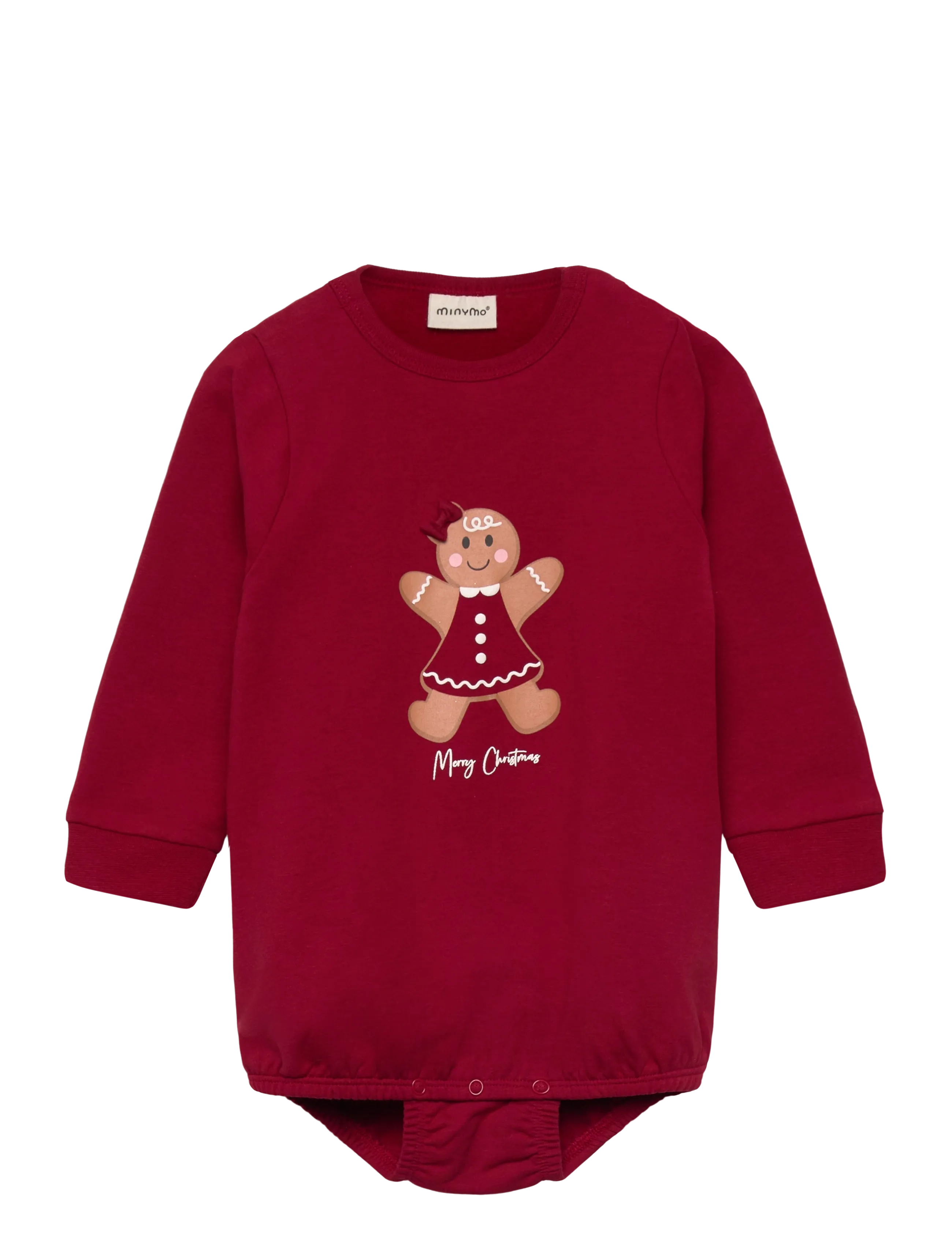 Minymo Body LS Sweat - 4 for 3 - RIO RED / red