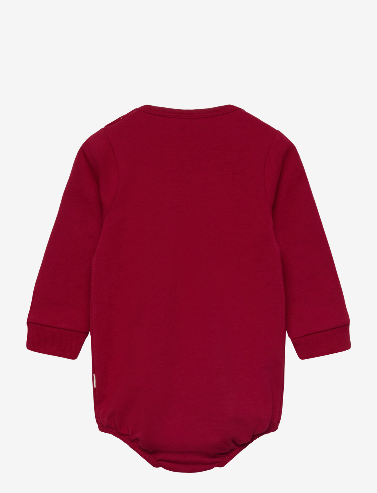 Minymo - Body LS Sweat - julegaver under 300kr - rio red - 1