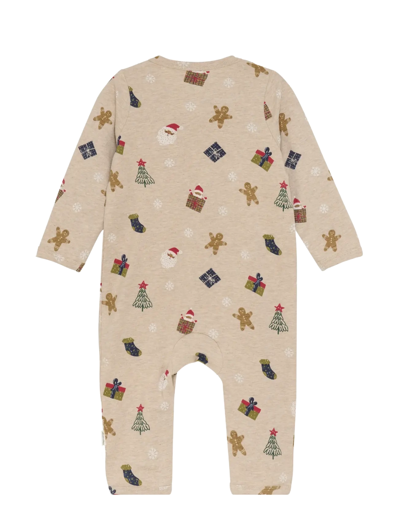 Minymo - Suit LS AOP - die niedrigsten preise - beige melange - 2