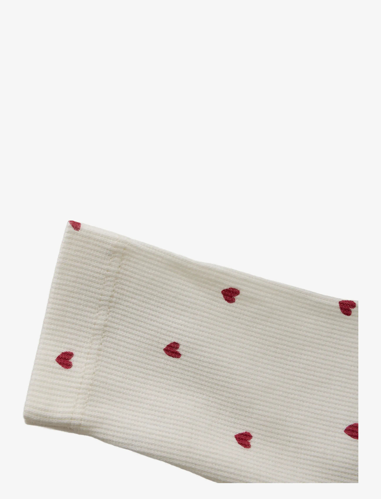 Minymo - Leggings AOP Rib - leggings - eggnog - 2