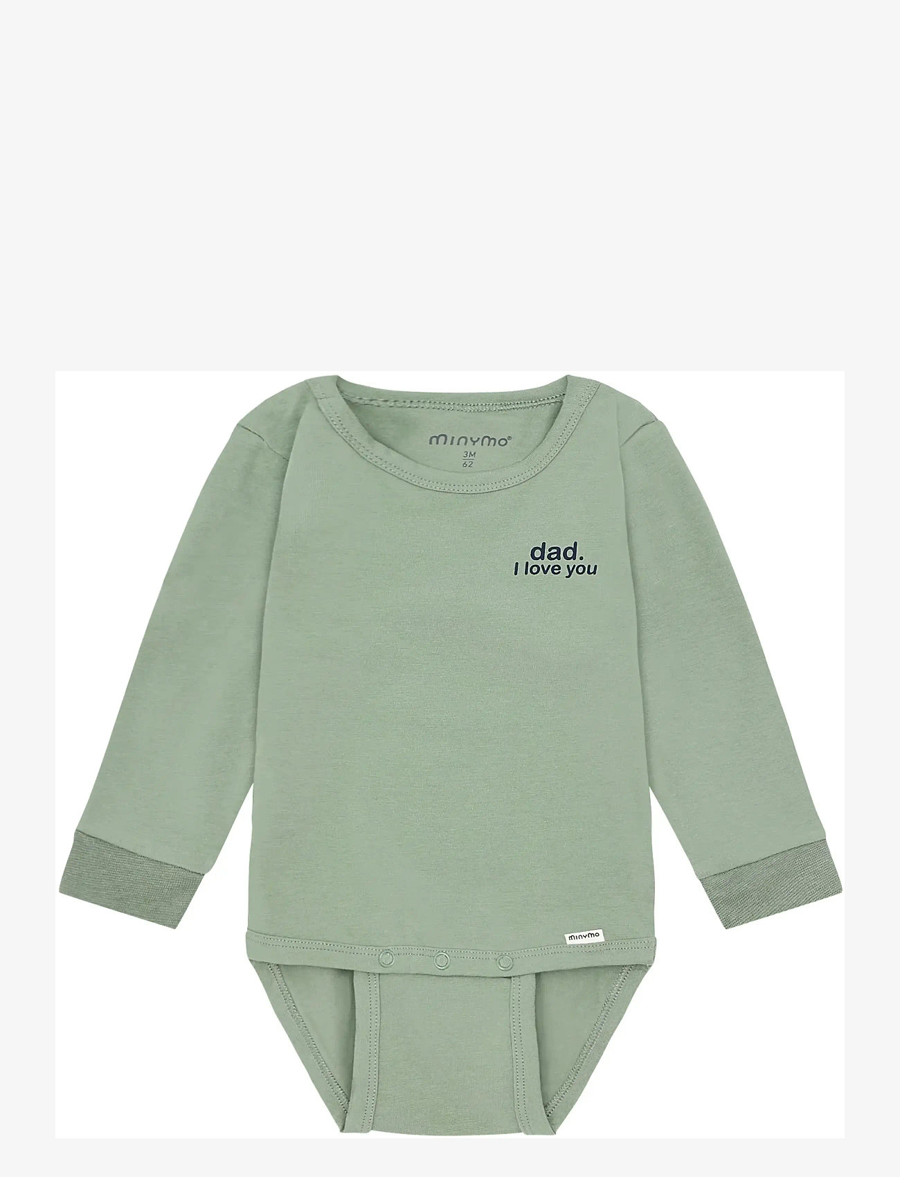 Minymo - Body LS - pikkade varrukatega - lily pad - 0