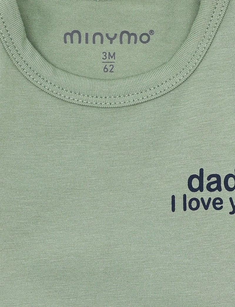 Minymo - Body LS - pikkade varrukatega - lily pad - 2