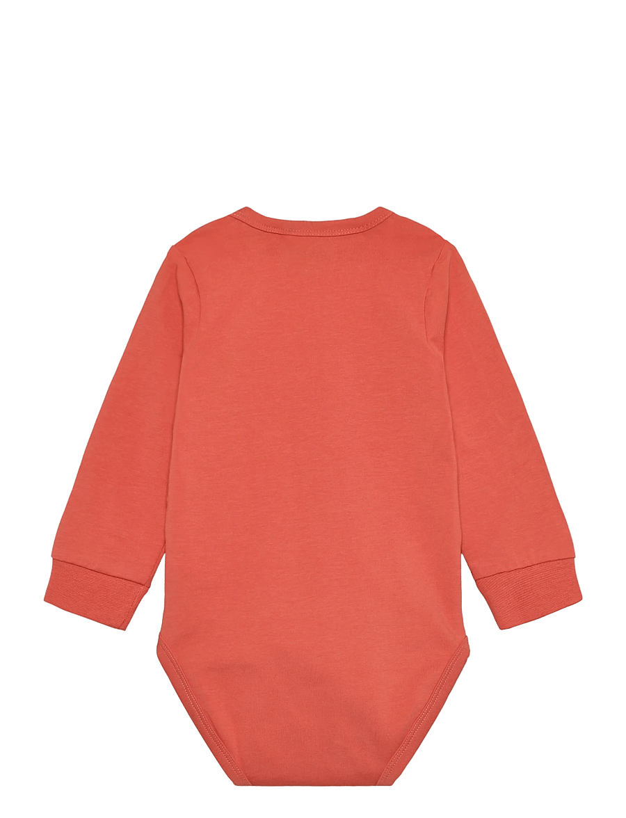 Minymo - Body LS - langärmelig - spiced coral - 1