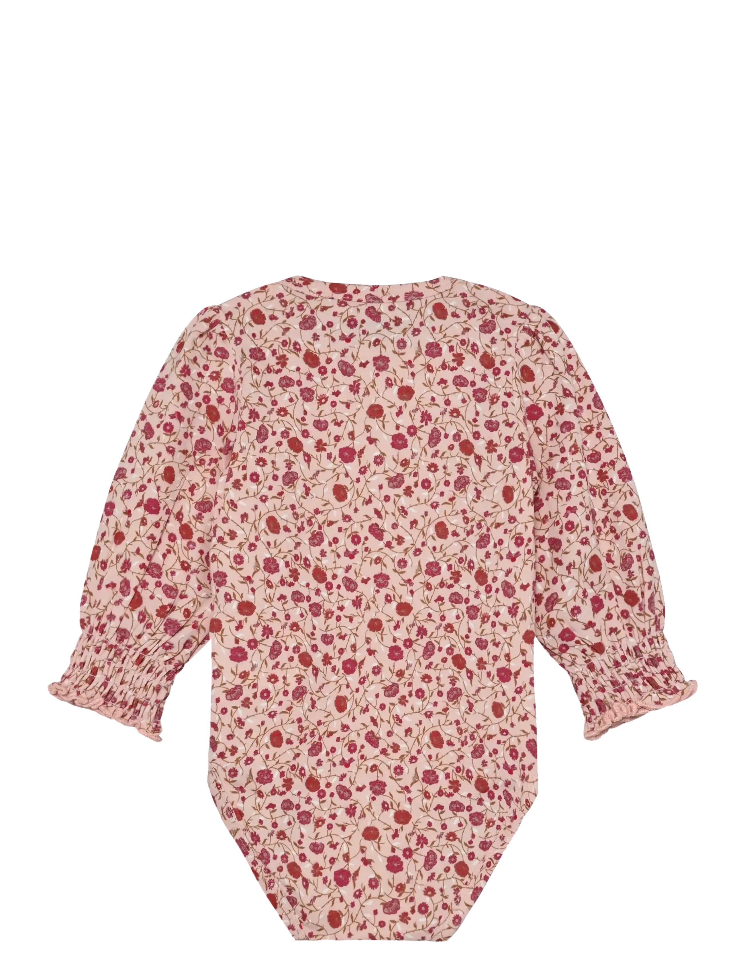 Minymo - Body LS AOP - gode sommertilbud - peach whip - 1