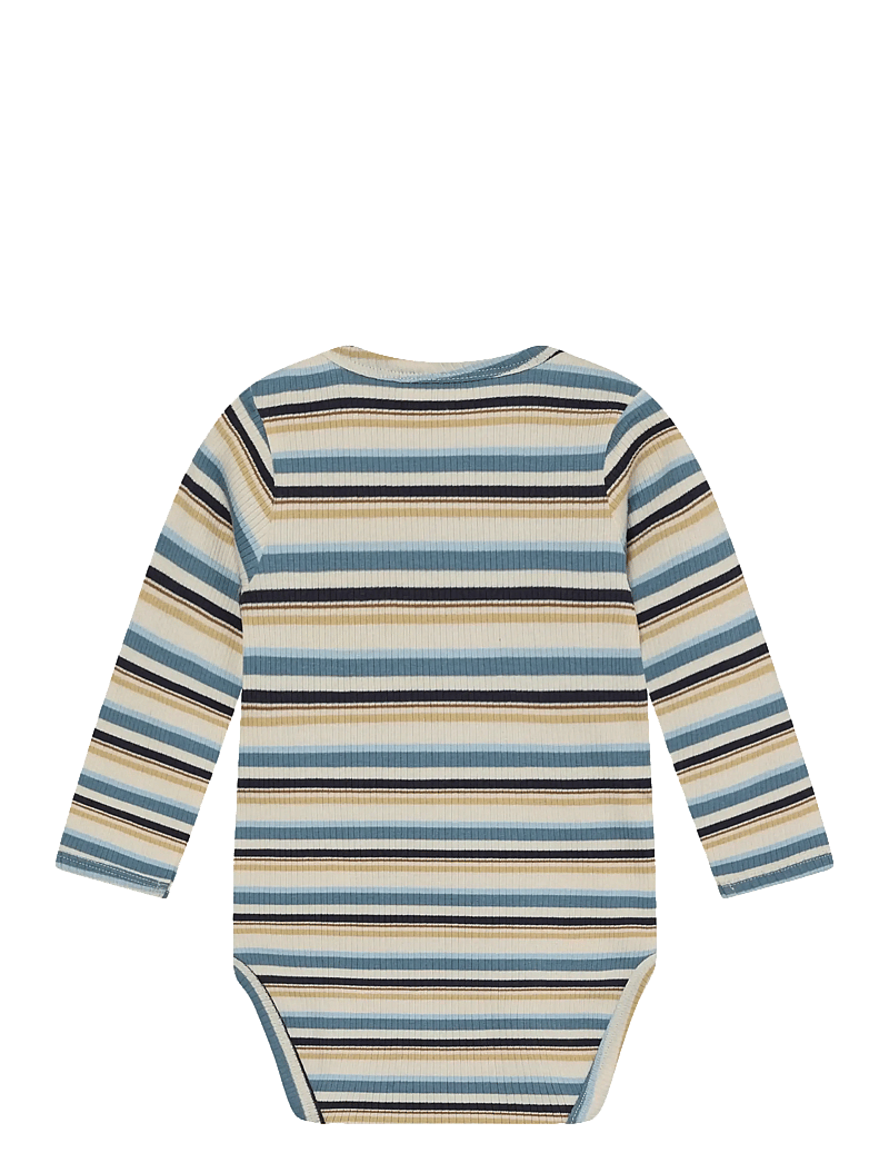Minymo - Body LS Y/D Rib - langärmelig - moonstone - 1