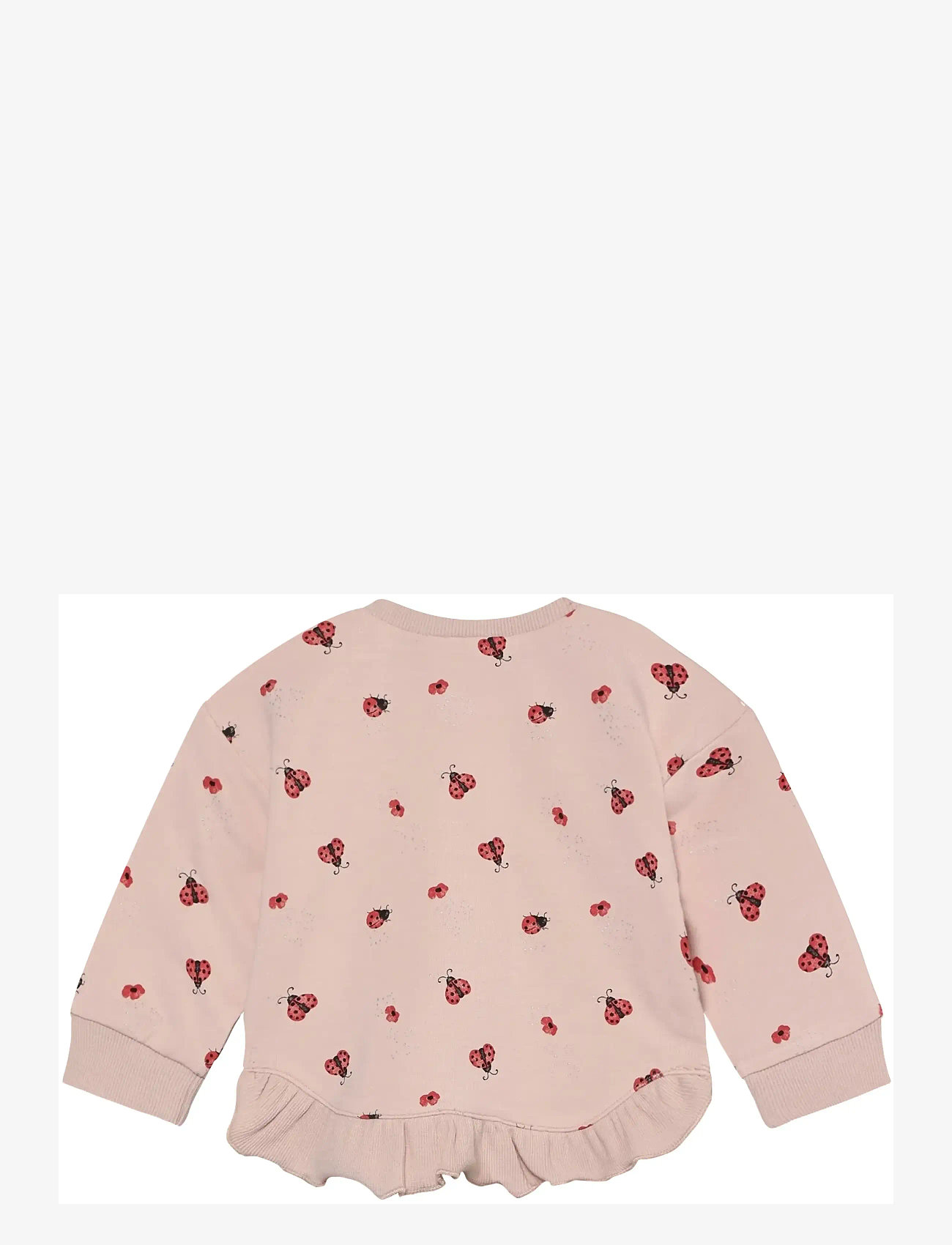 Minymo - Sweatshirt LS AOP - dressipluusid - peach whip - 2