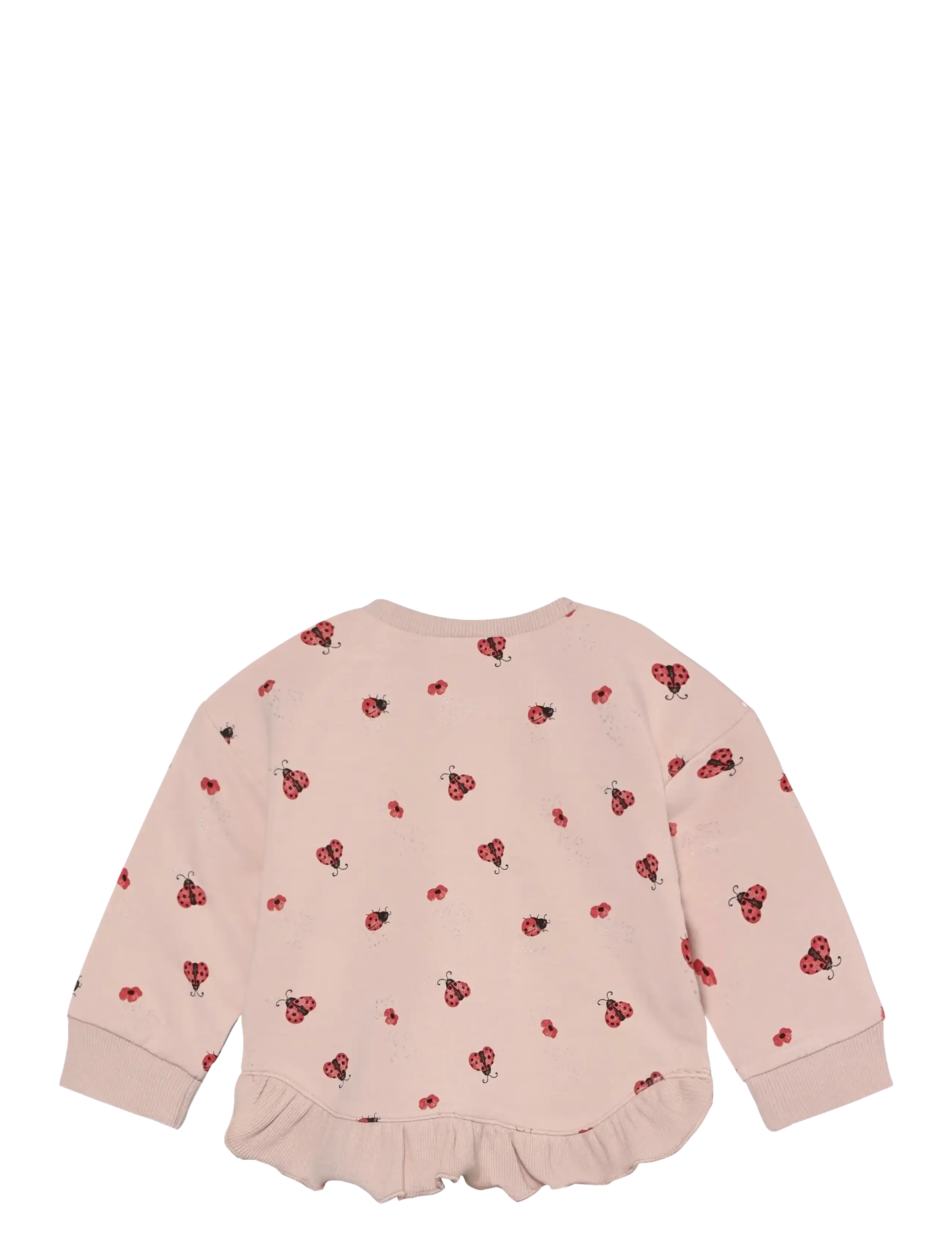 Minymo - Sweatshirt LS AOP - sweatshirts - peach whip - 2