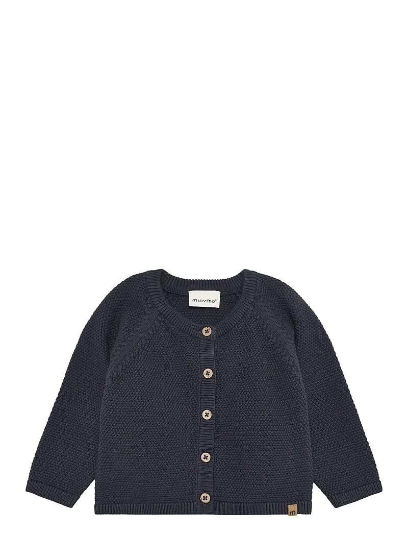 Minymo - Cardigan Knit - cardigans - odyssey gray - 0