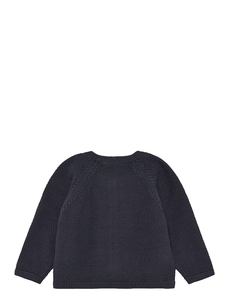 Minymo - Cardigan Knit - jakas - odyssey gray - 1