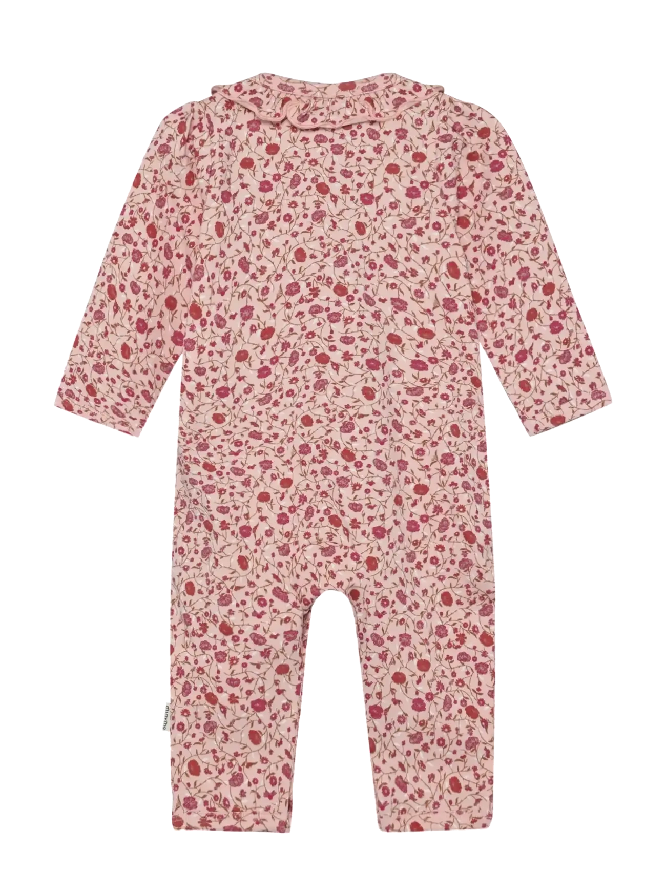 Minymo - Suit LS AOP - langærmede - peach whip - 1