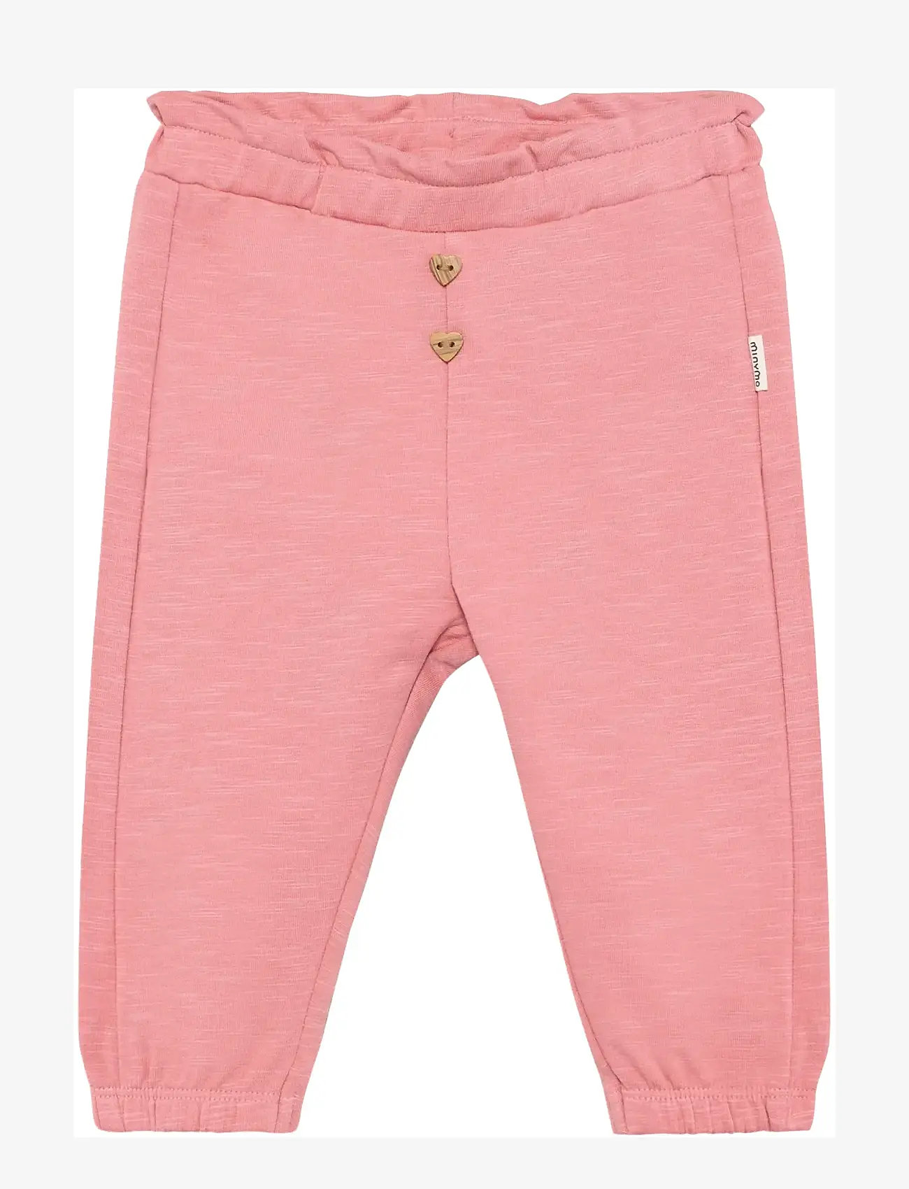 Minymo - Pants Sweat - sweatpants - brandied apricot - 0