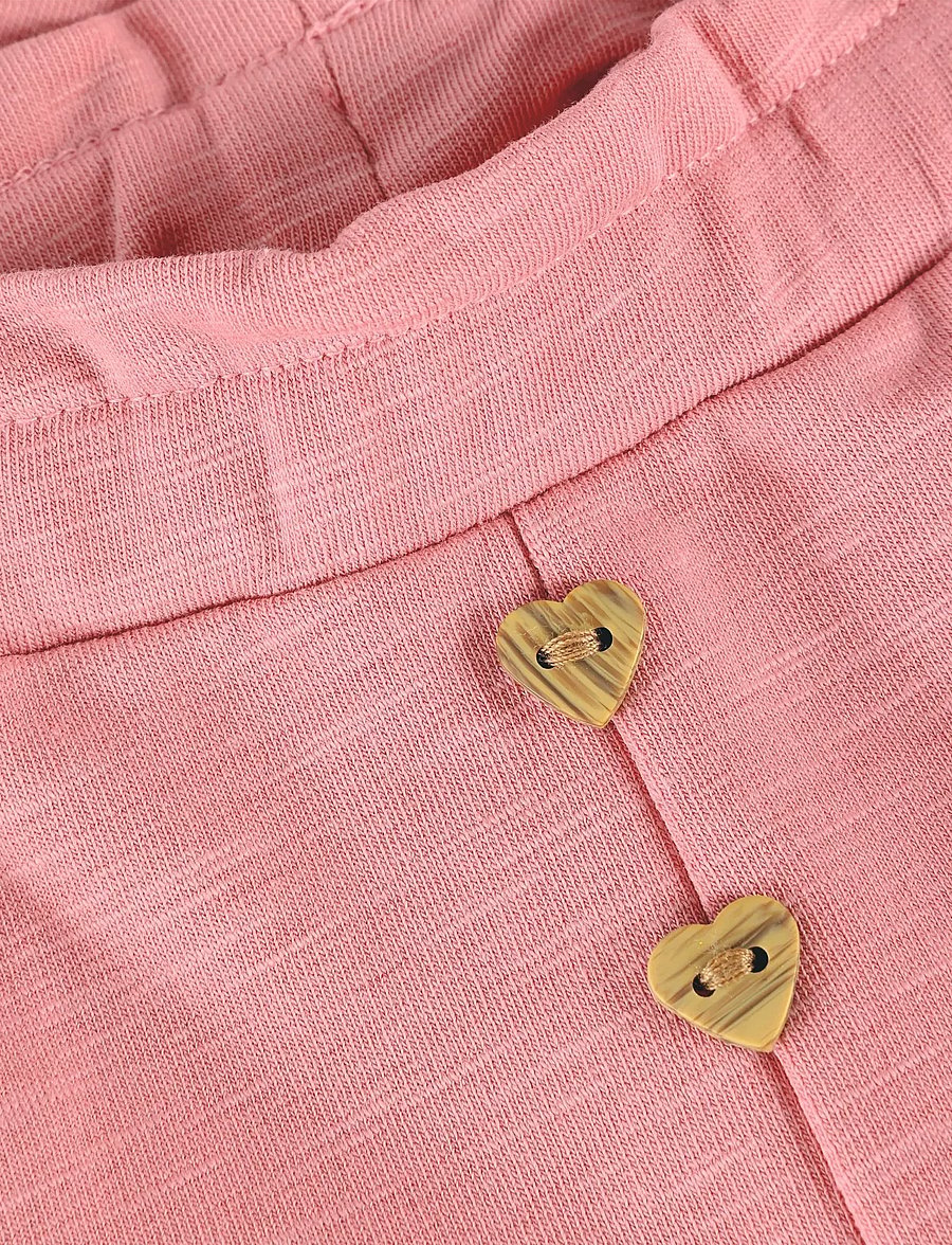 Minymo - Pants Sweat - jogginghosen - brandied apricot - 2