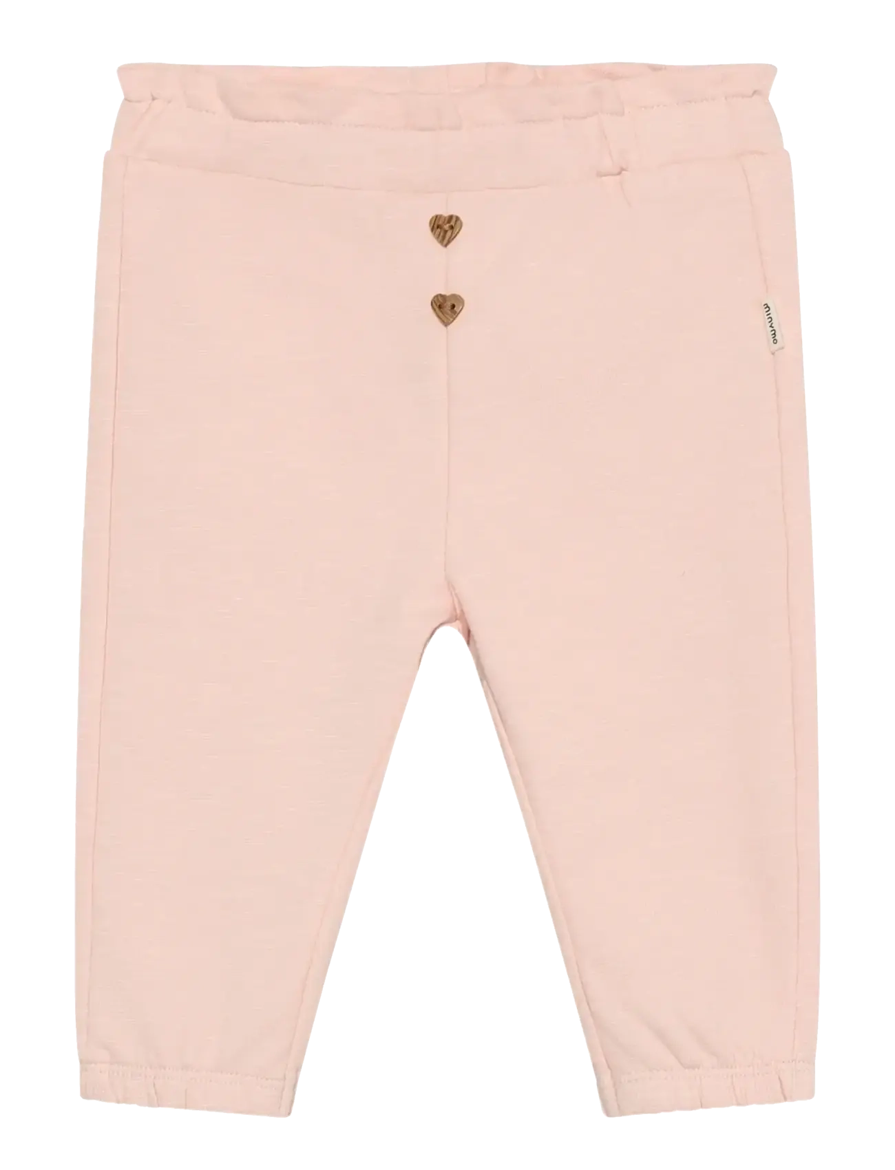 Minymo Pants Sweat - Tøj - PEACH WHIP / pink/rose