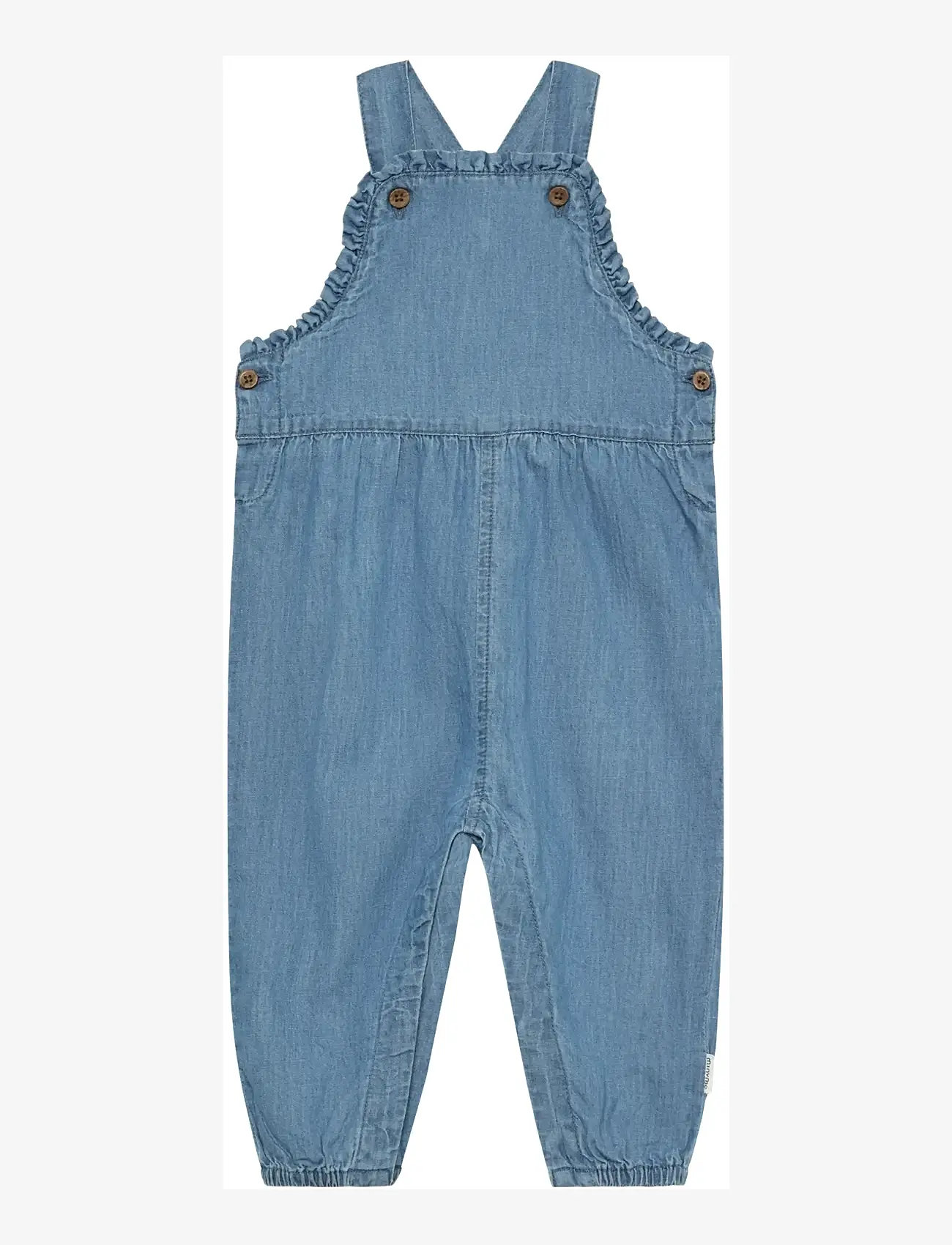 Minymo - Overall Chambray - overalls - faded denim - 1