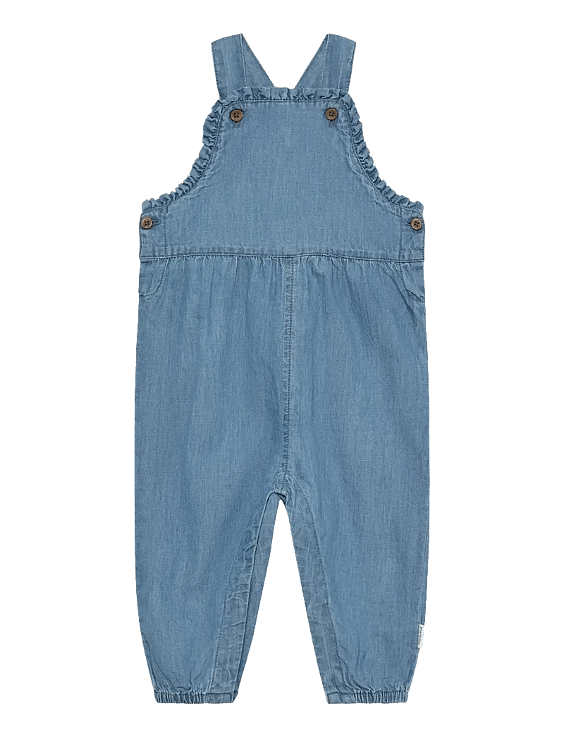 Minymo - Overall Chambray - overalls - faded denim - 1