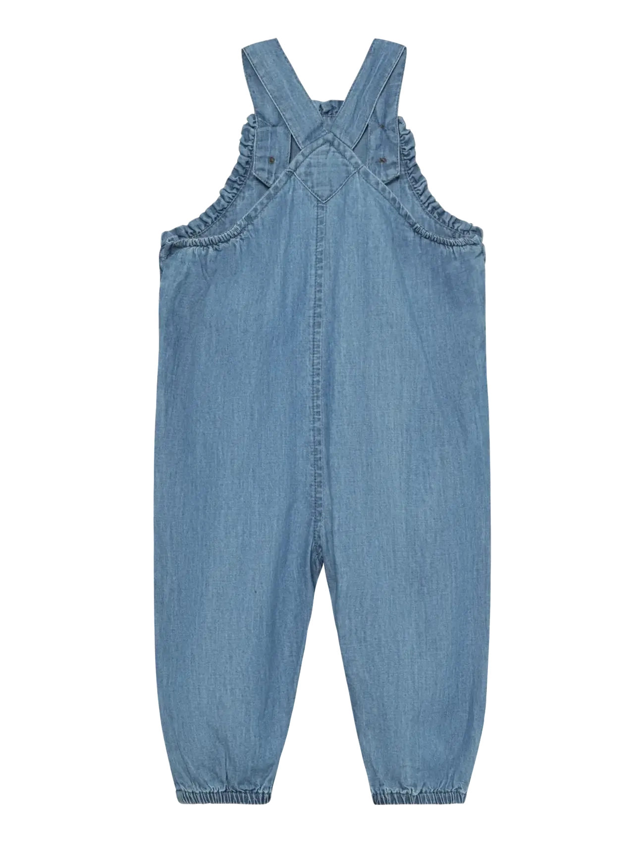Minymo - Overall Chambray - sommarfynd - faded denim - 2