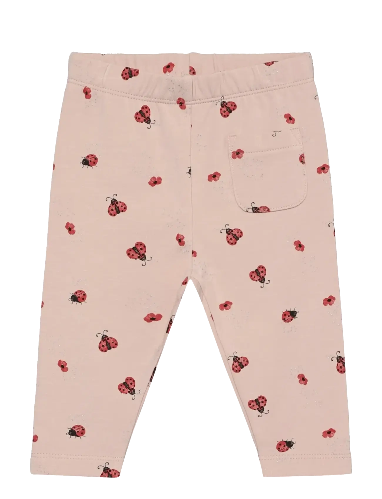 Minymo Pants AOP Sweat - 4 for 3 - PEACH WHIP / pink/rose