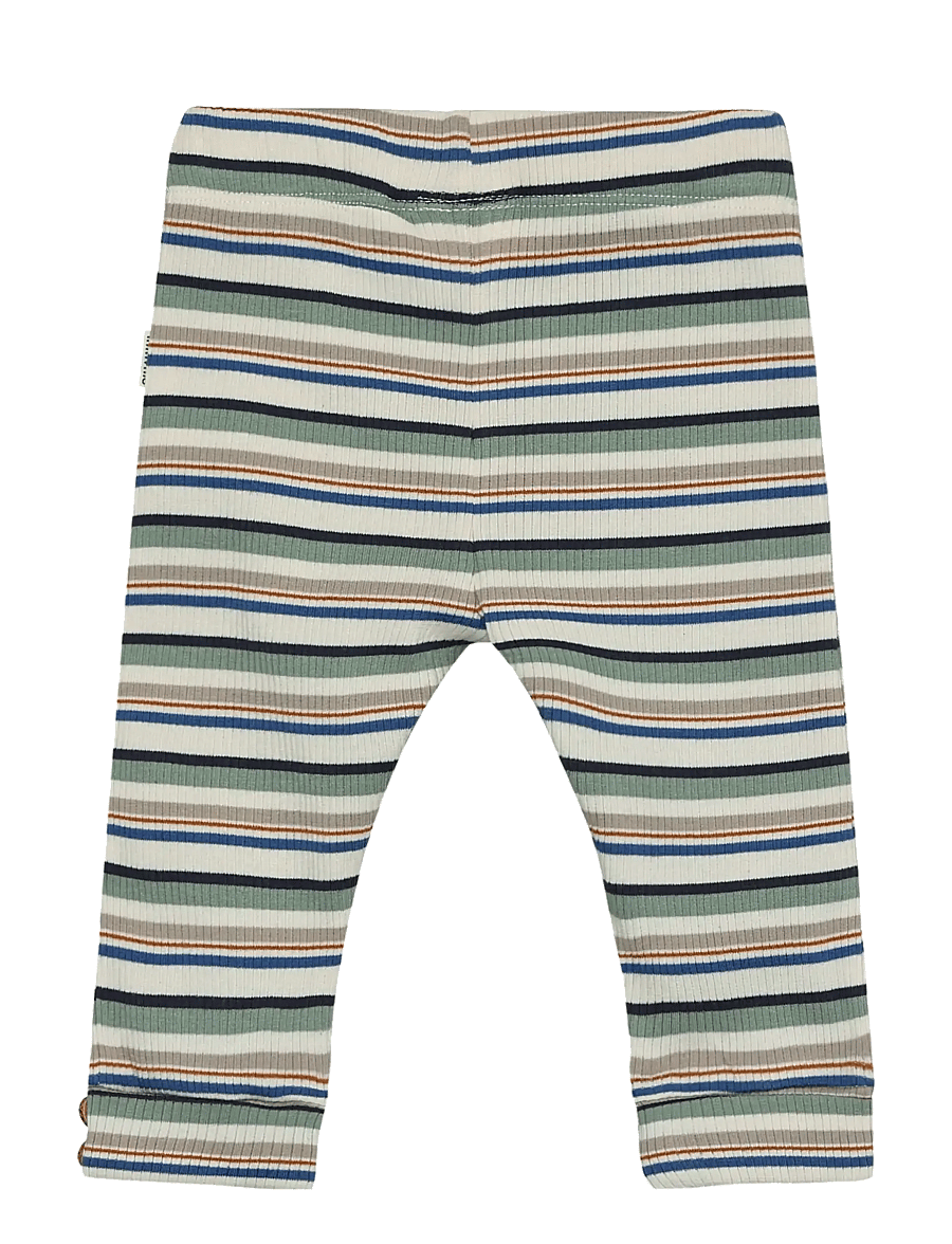 Minymo - Pants Y/D Rib - leggings - lily pad - 1