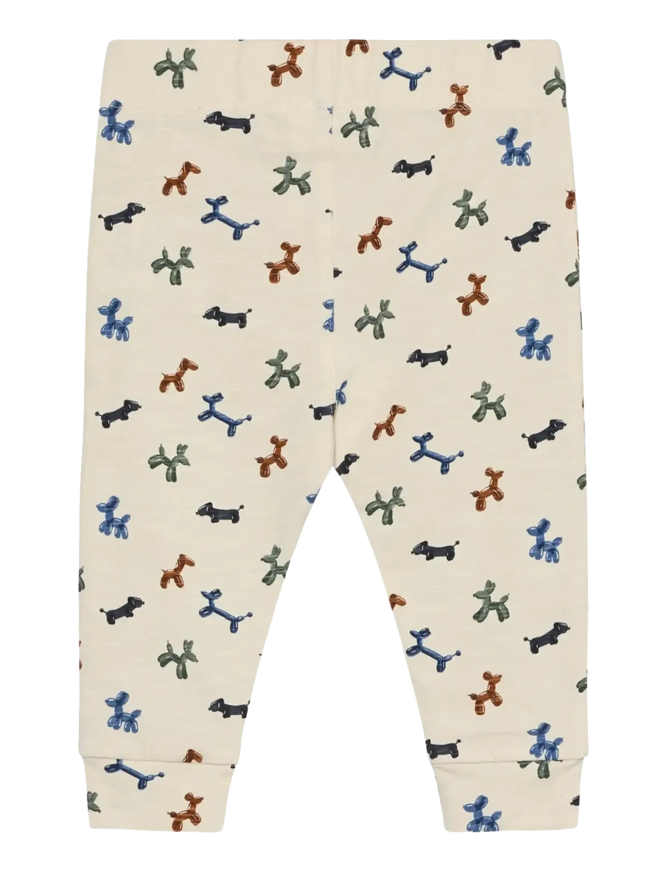 Minymo - Pants AOP - suvised sooduspakkumised - white swan - 1