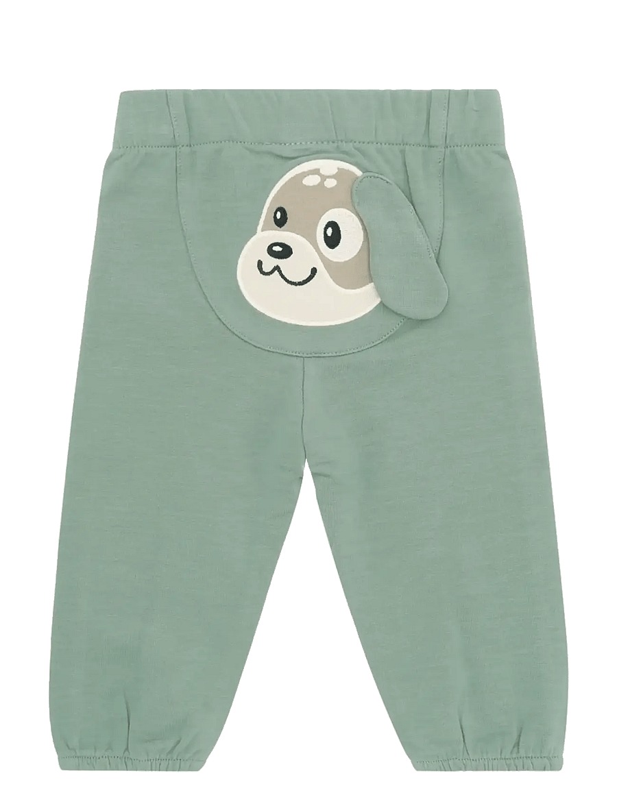 Minymo - Pants Sweat - sweatpants - lily pad - 2