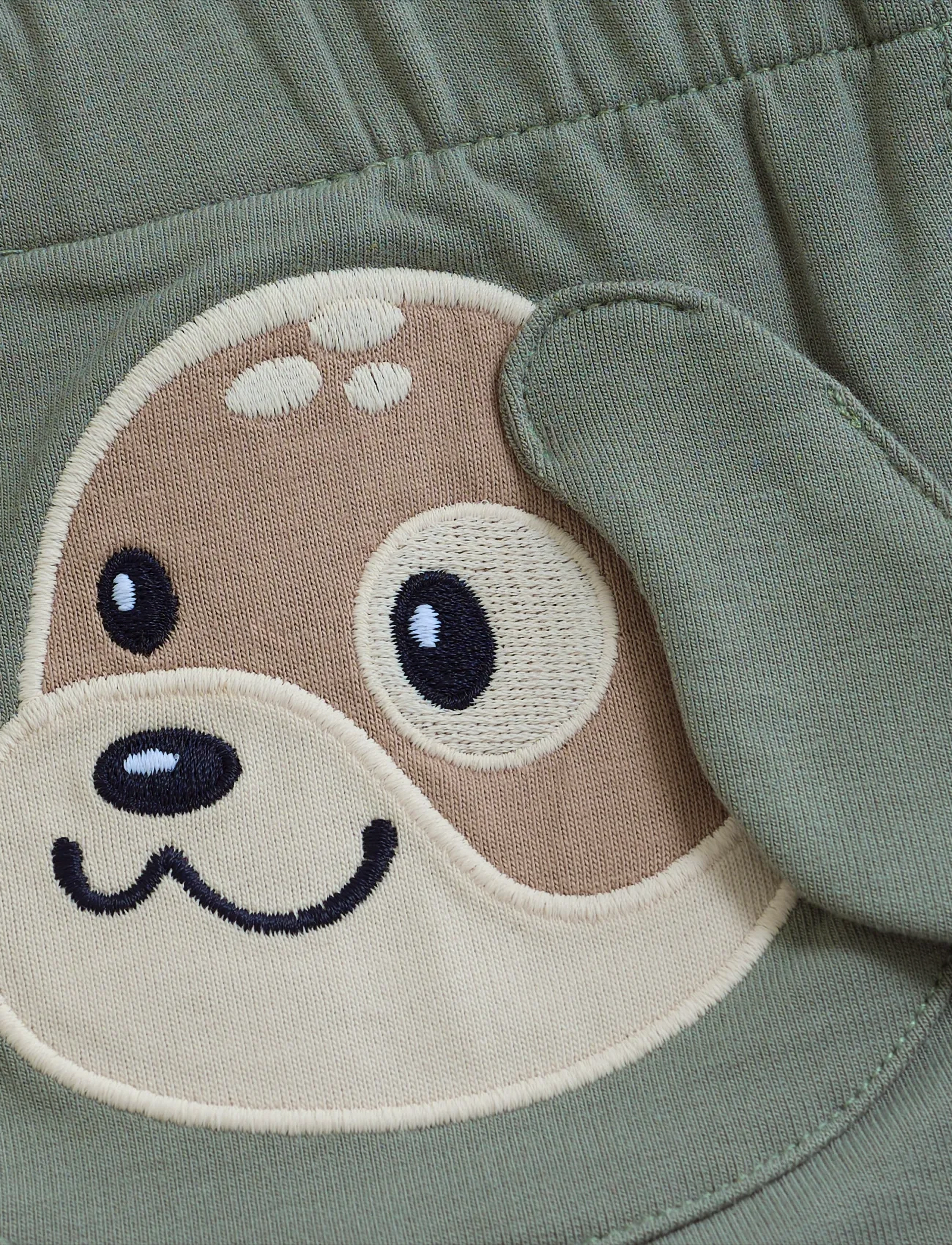 Minymo - Pants Sweat - sweatpants - lily pad - 3