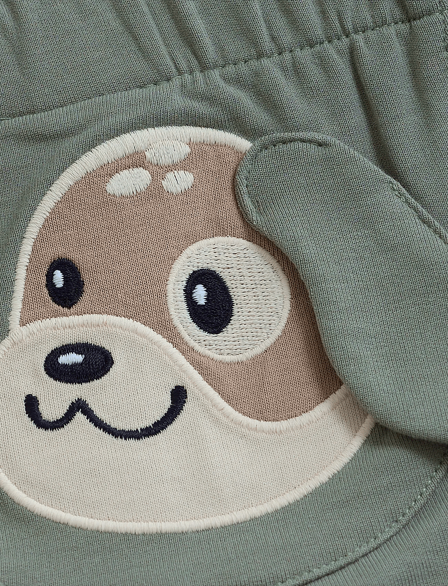 Minymo - Pants Sweat - sweatpants - lily pad - 3