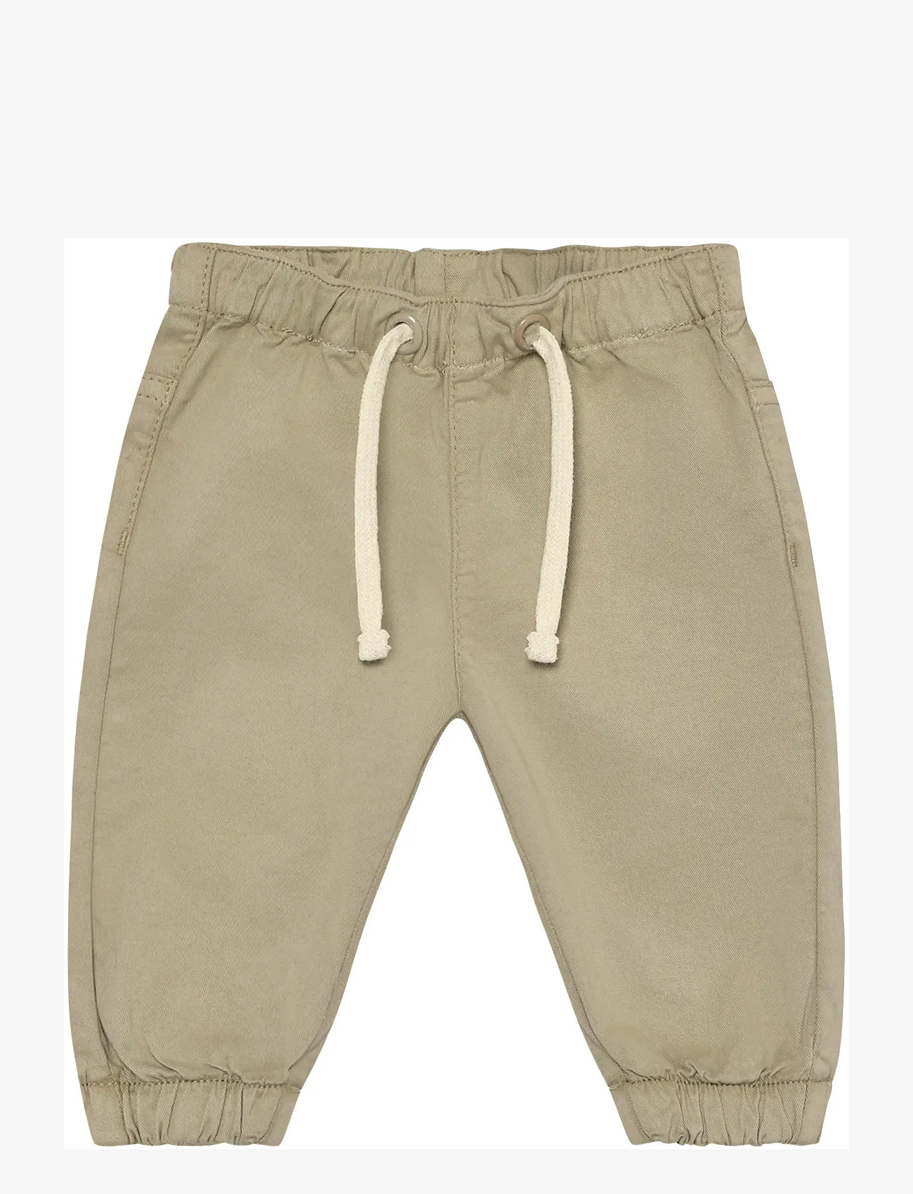 Minymo - Pants Twill - babybukser - crockery - 1