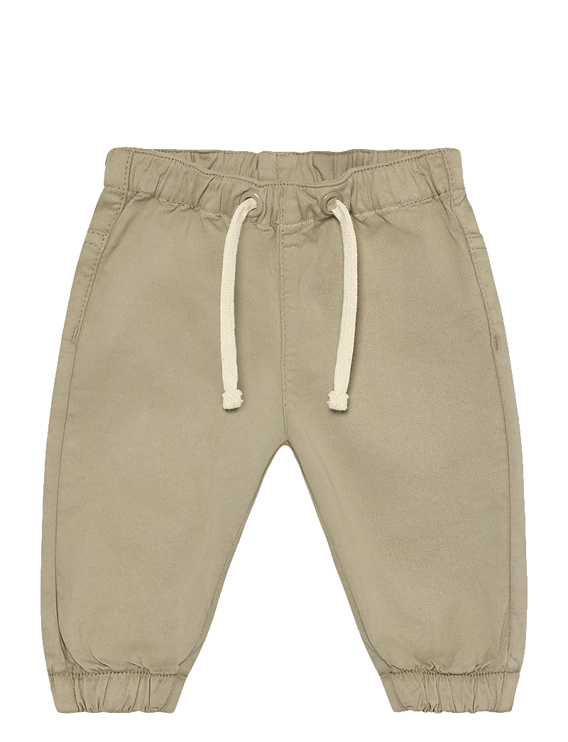 Minymo - Pants Twill - babybukser - crockery - 1