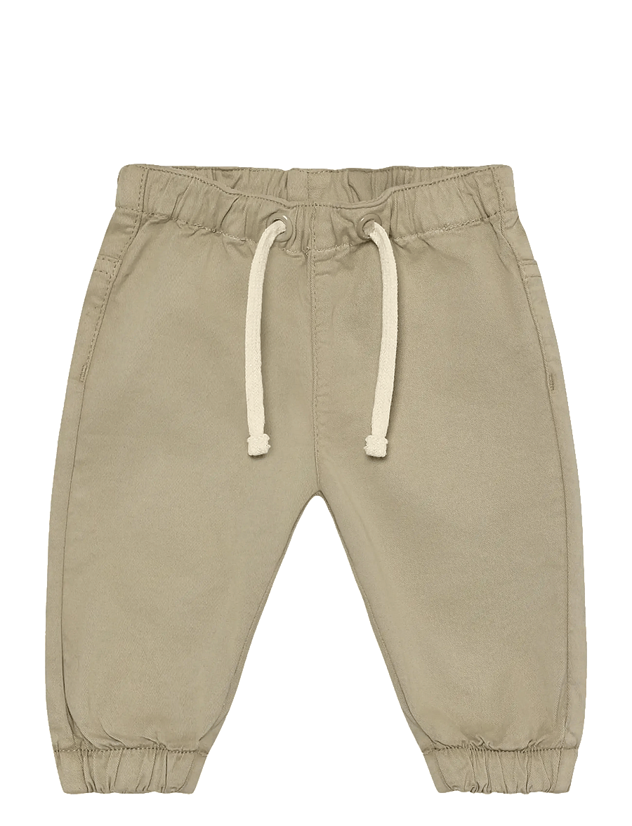 Minymo - Pants Twill - babyhosen - crockery - 1